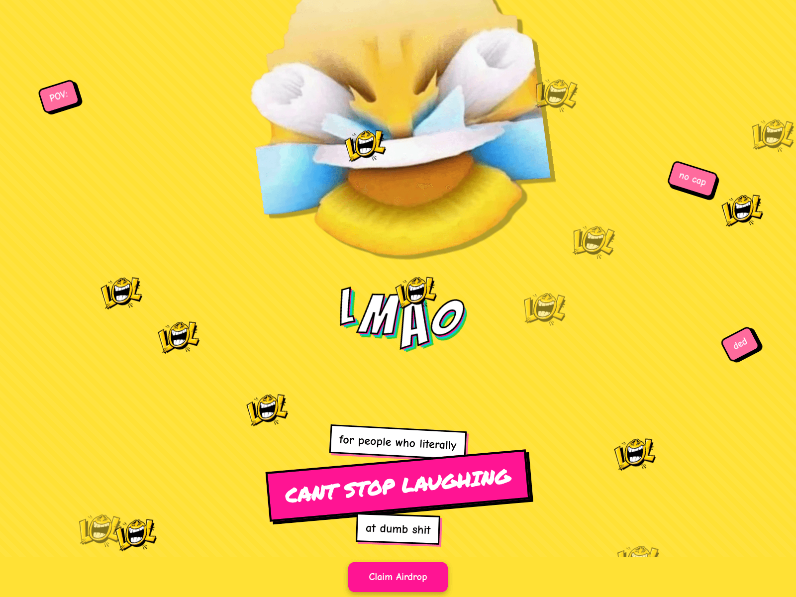 Screenshot of lmaosolfun.xyz