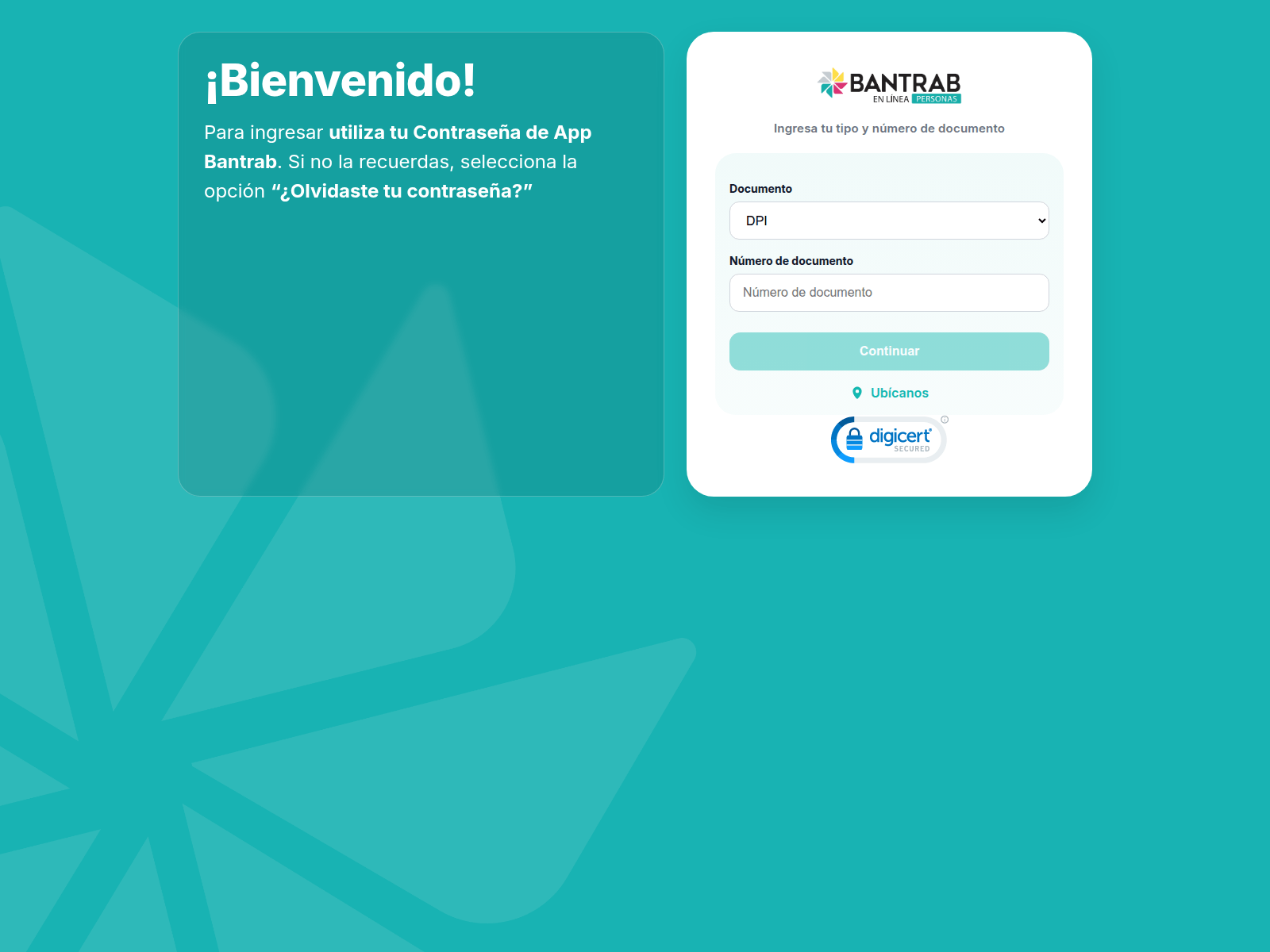 Screenshot of bantrab.sbs