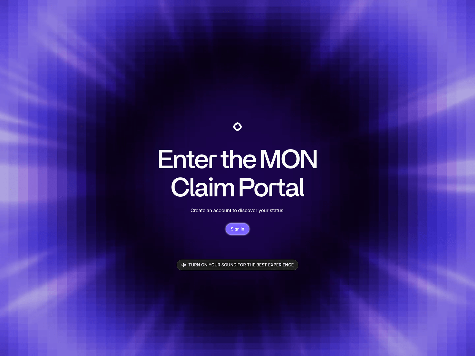 Screenshot of themonad.xyz