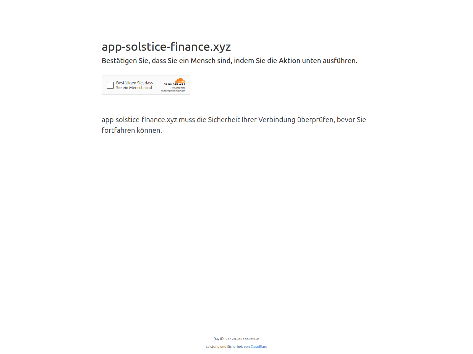 Screenshot of app-solstice-finance.xyz