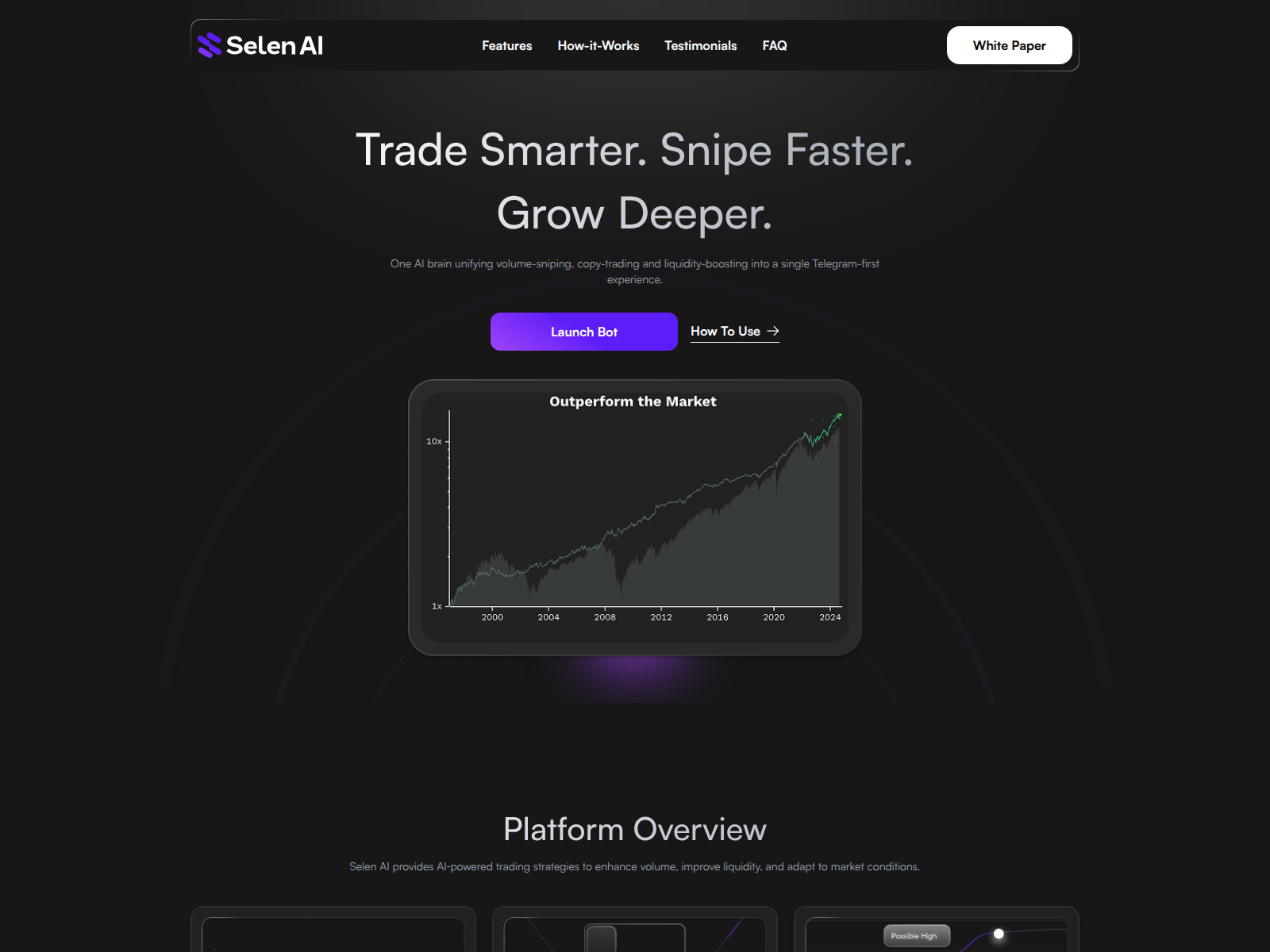 Screenshot of selenai.top