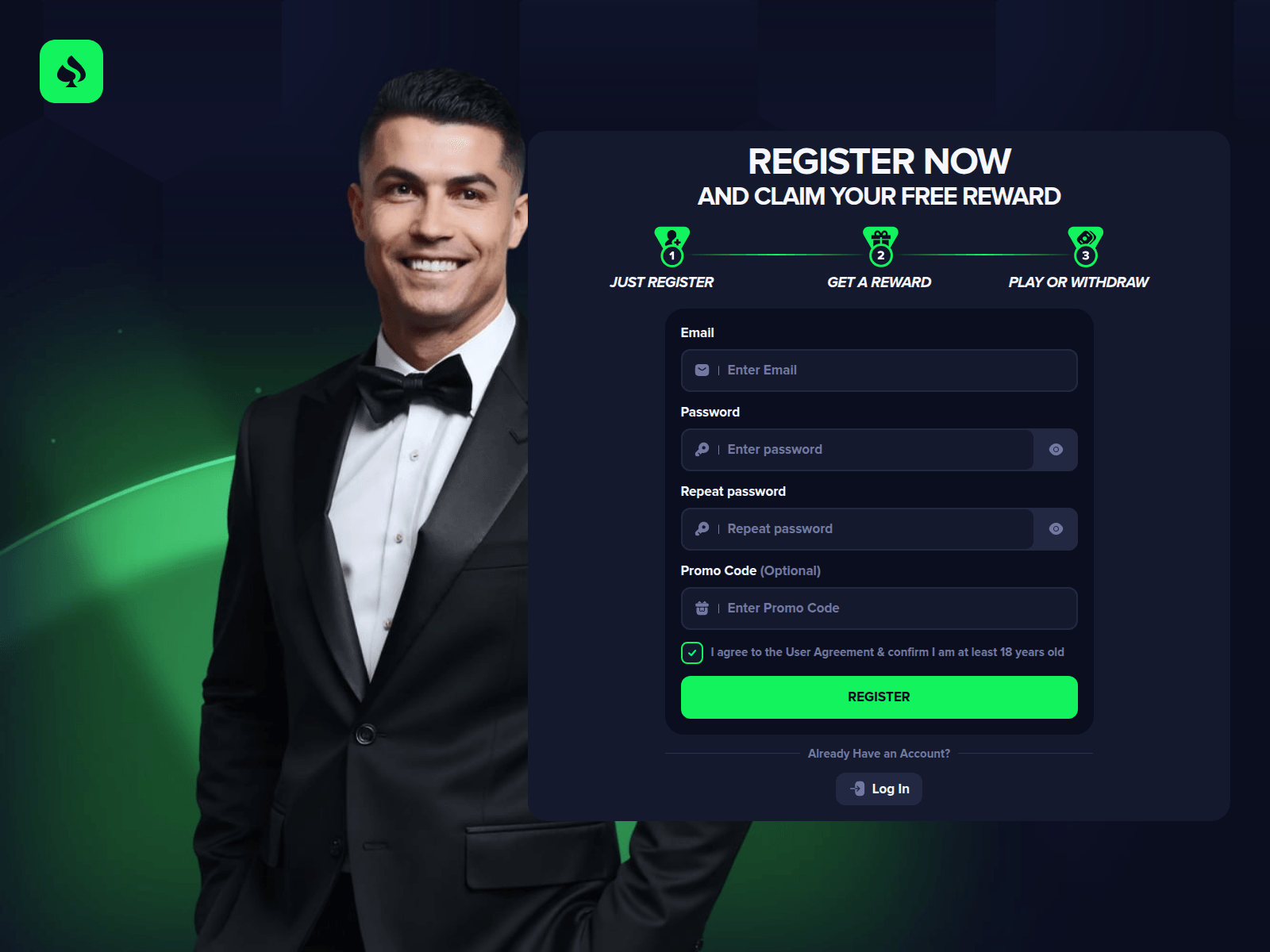 Screenshot of legendbet.pro