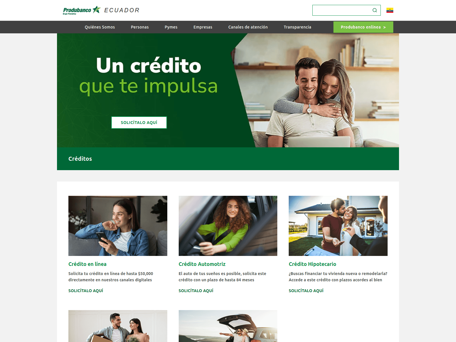 Screenshot of creditosbancopromerica.netlify.app