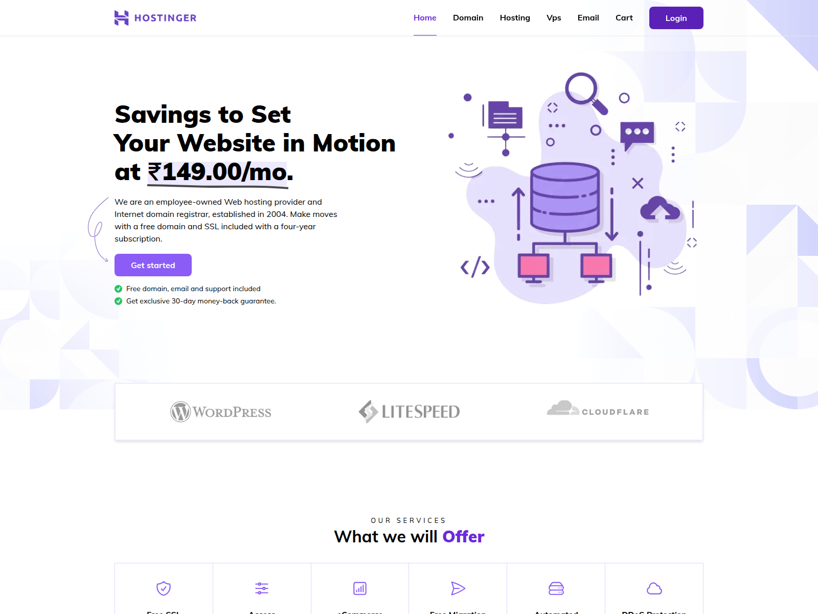 Screenshot of hostinger-redesign.vercel.app