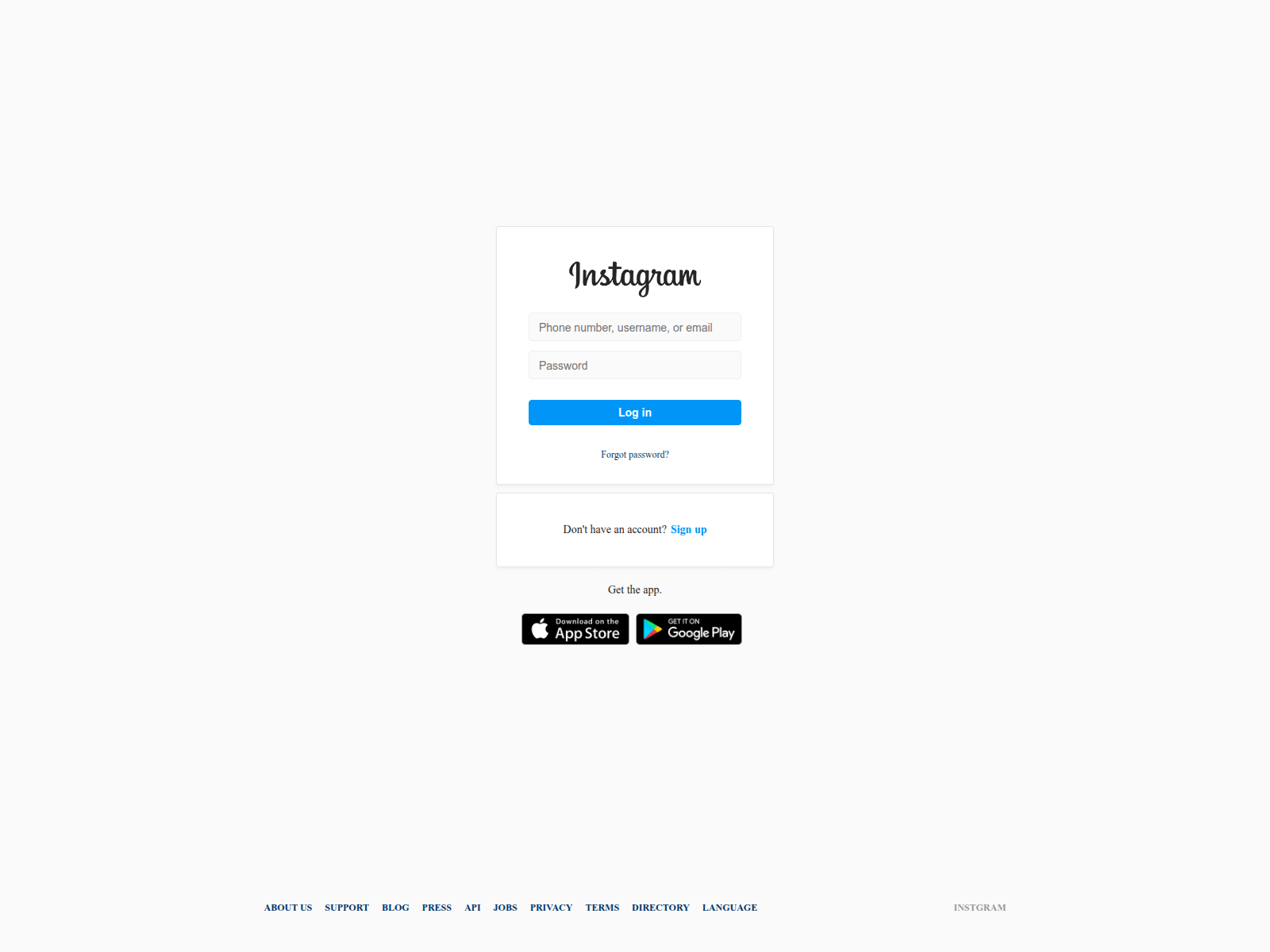 Screenshot of instagrambsjdbd.blogspot.com