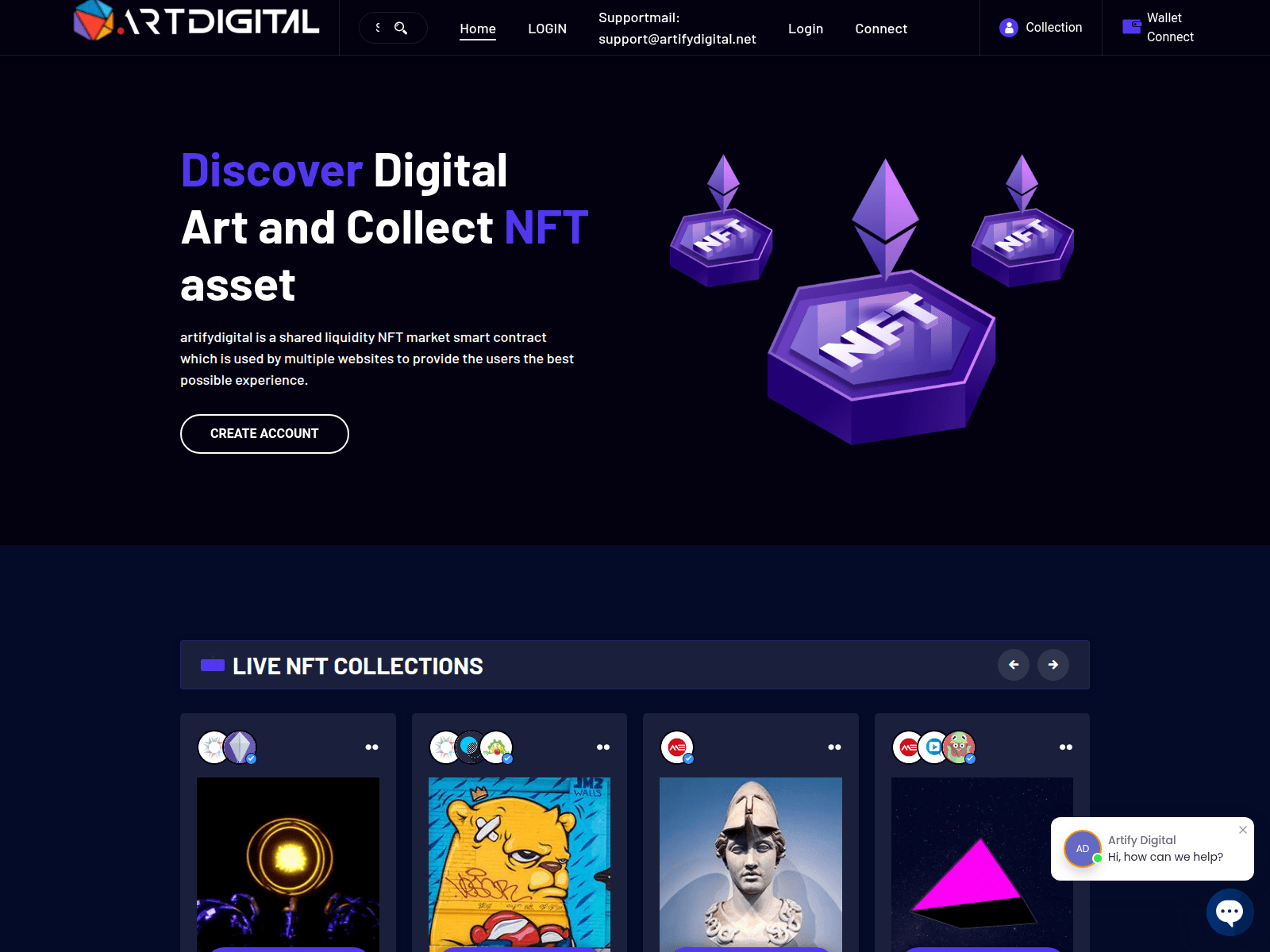Screenshot of artifydigital.net