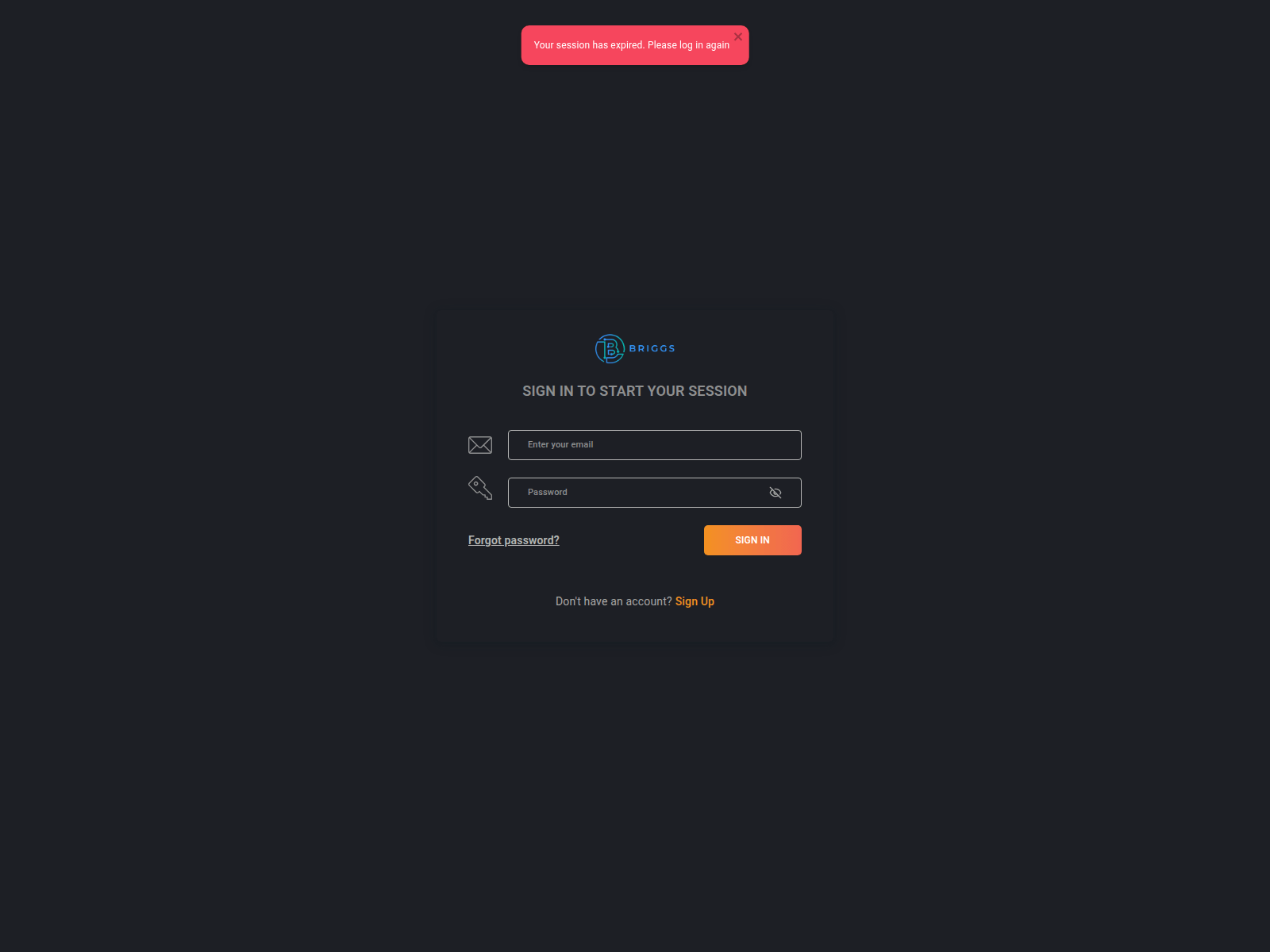 Screenshot of limited.briggs-trade.pro