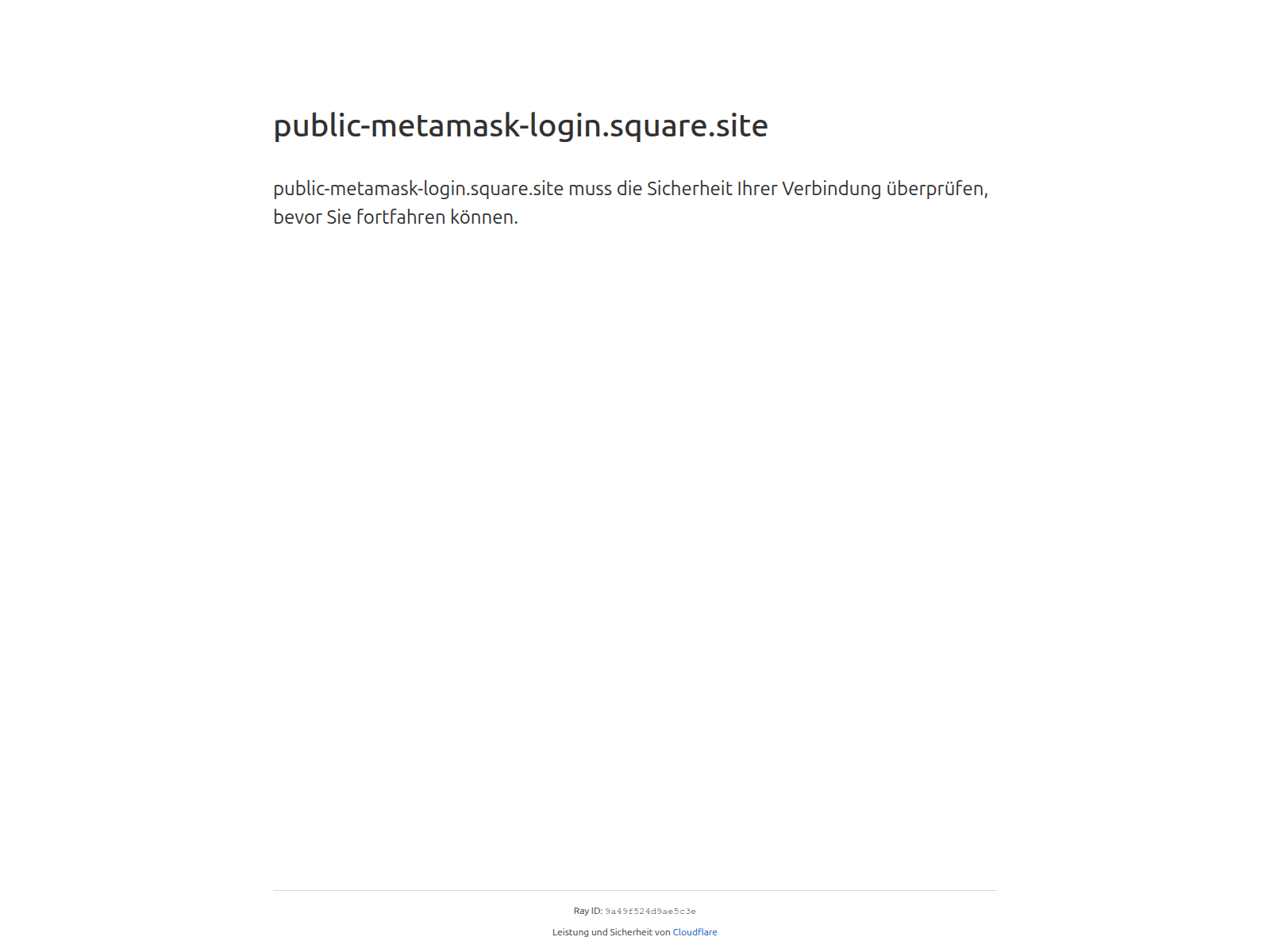 Screenshot of public-metamask-login.square.site