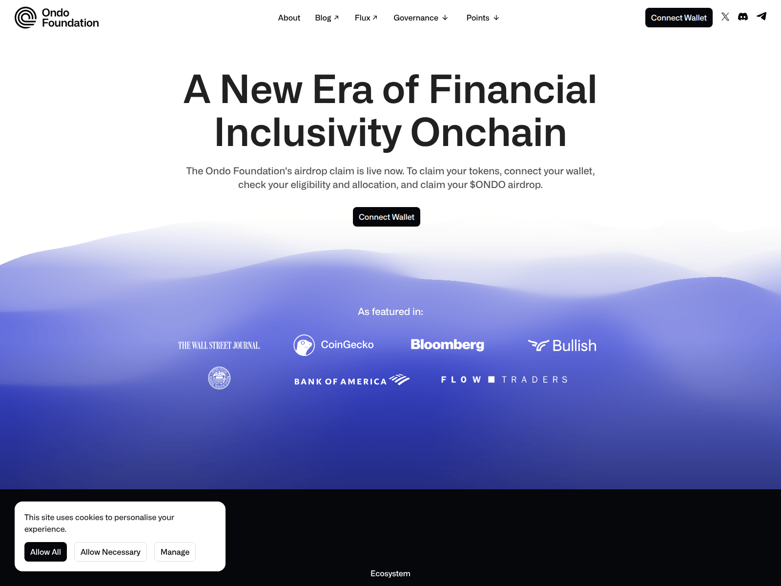 Screenshot of eligible-ondo.finance
