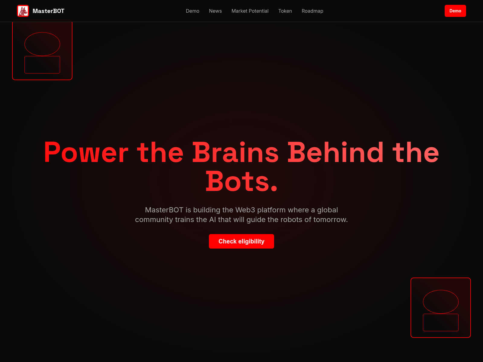 Screenshot of masterbotsol.net