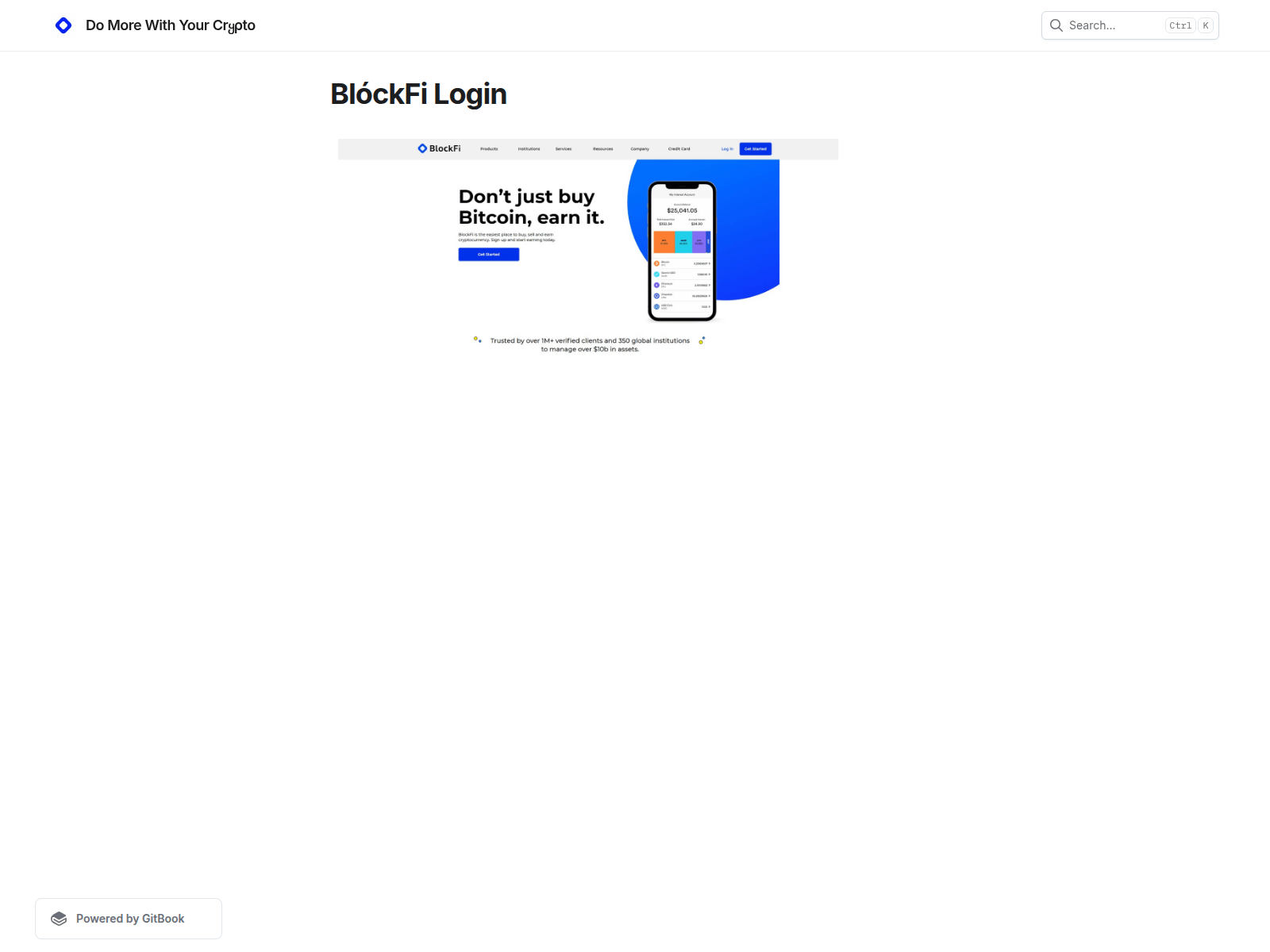 Screenshot of blokufieuslogin.gitbook.io