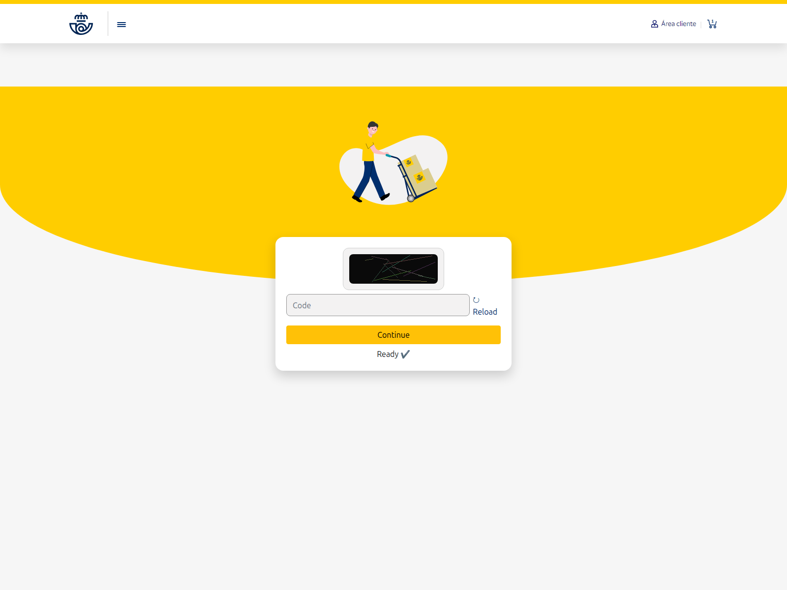 Screenshot of correogoparcelconnecthub.anconaresidencial.com