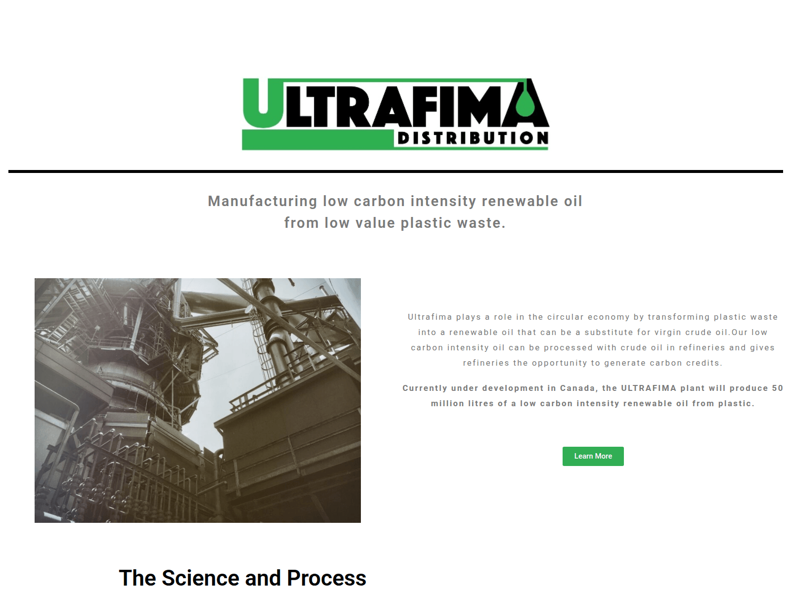 Screenshot of ultrafima.com