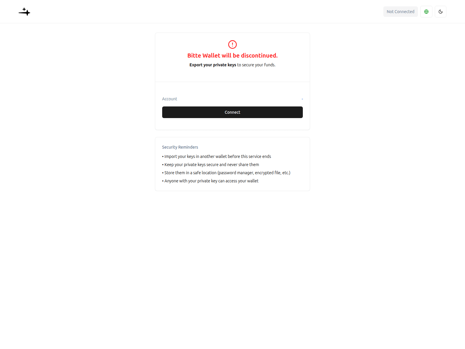 Screenshot of mintbasewallet.com