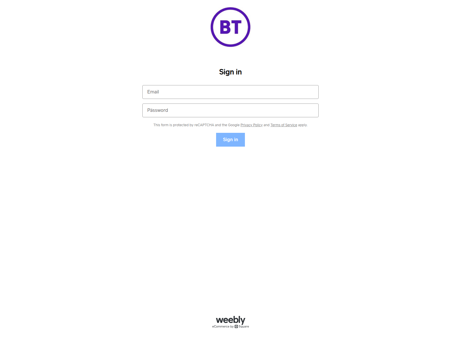 Screenshot of mybtvoicemessage-109317.weeblysite.com