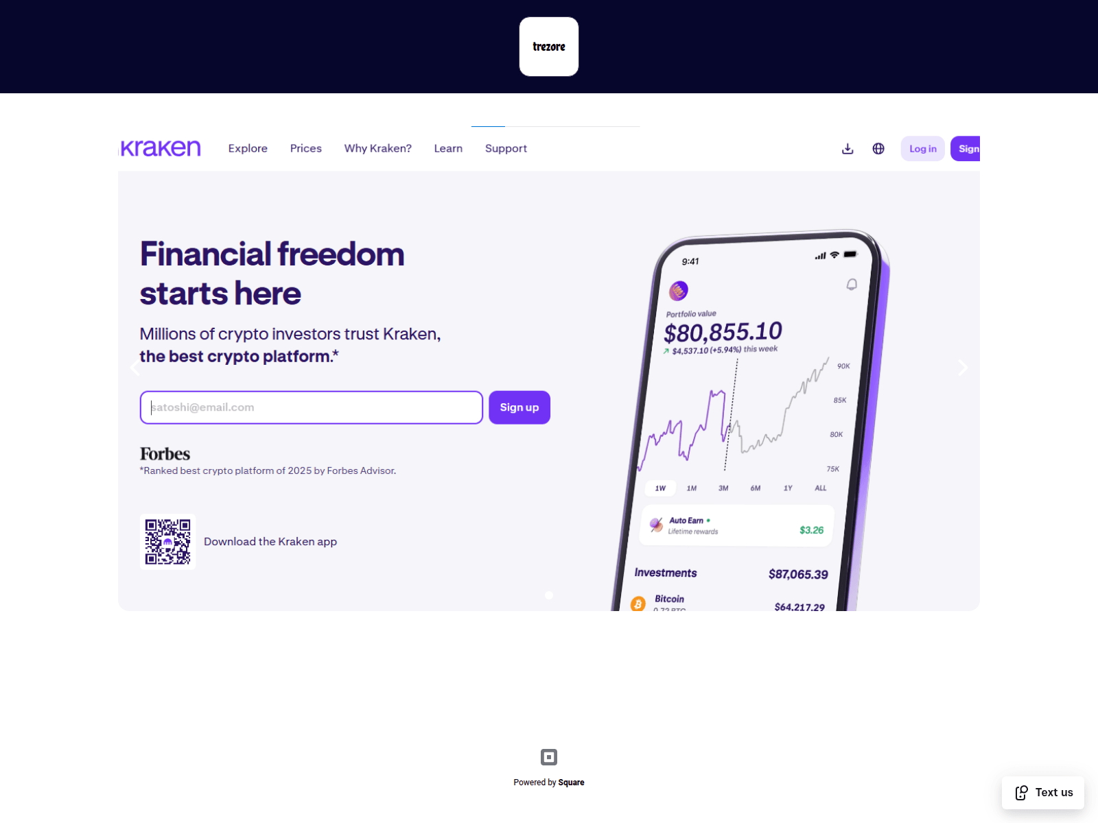Screenshot of sso-kraken-en.square.site