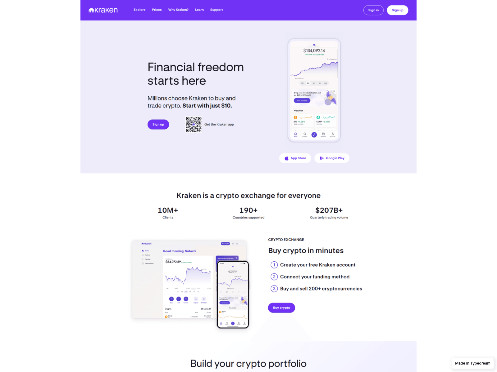 Screenshot of portal-krkenn-faqs.typedream.app