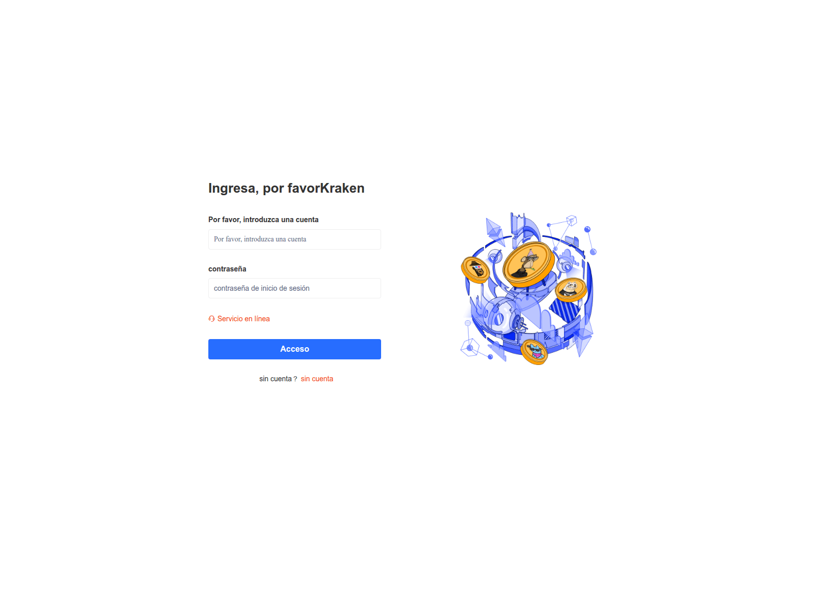 Screenshot of krakenka.com