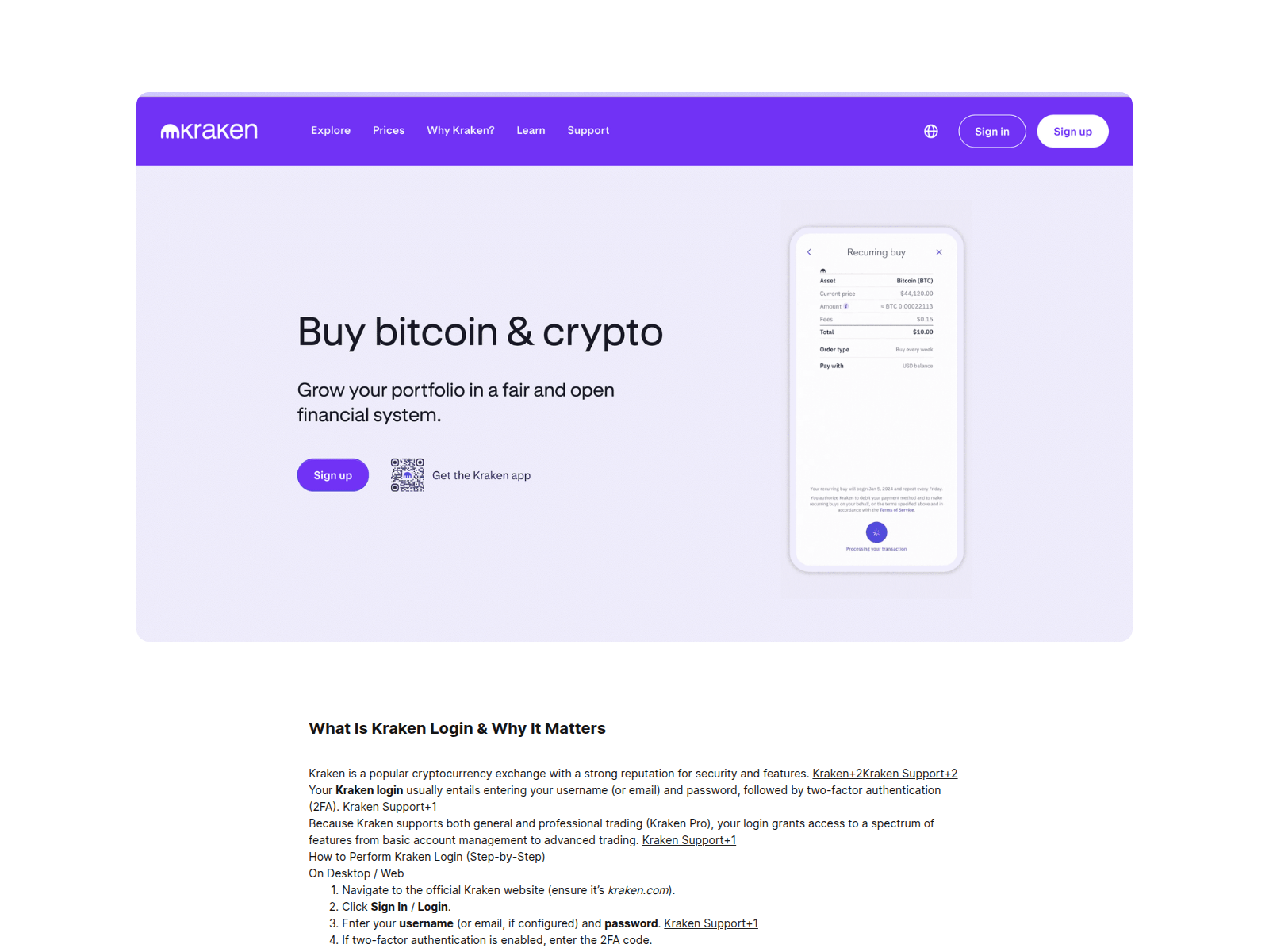 Screenshot of nav-sso-my-krakrn.square.site