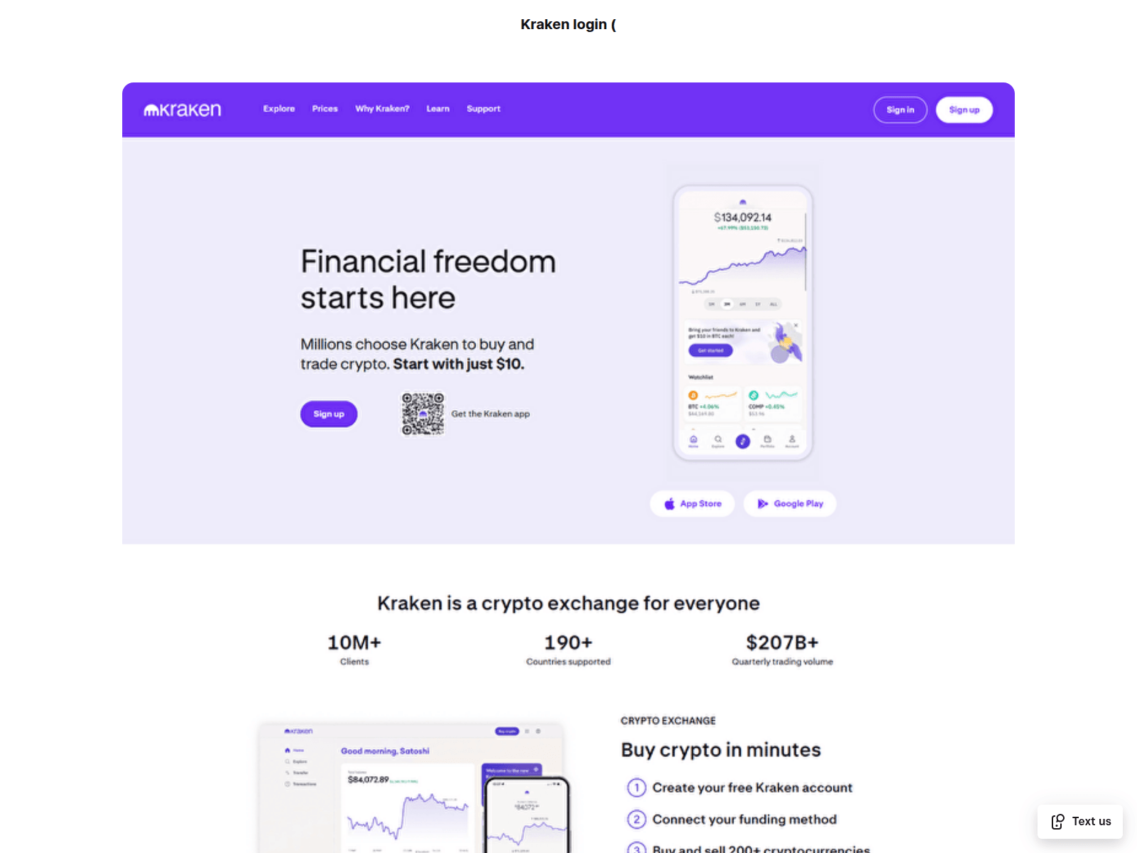 Screenshot of support-kraken-com-cd.square.site