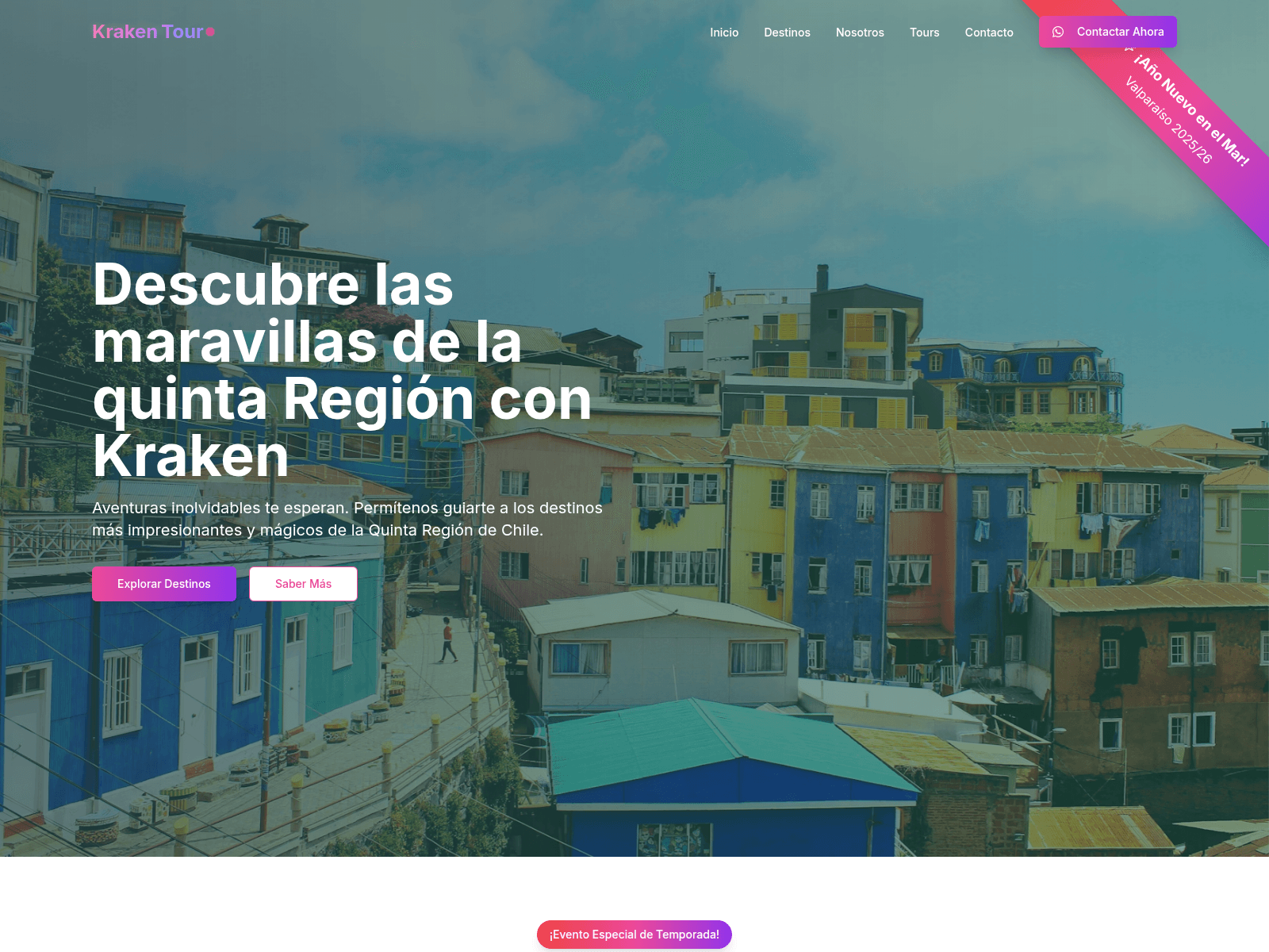 Screenshot of krakentour.pages.dev