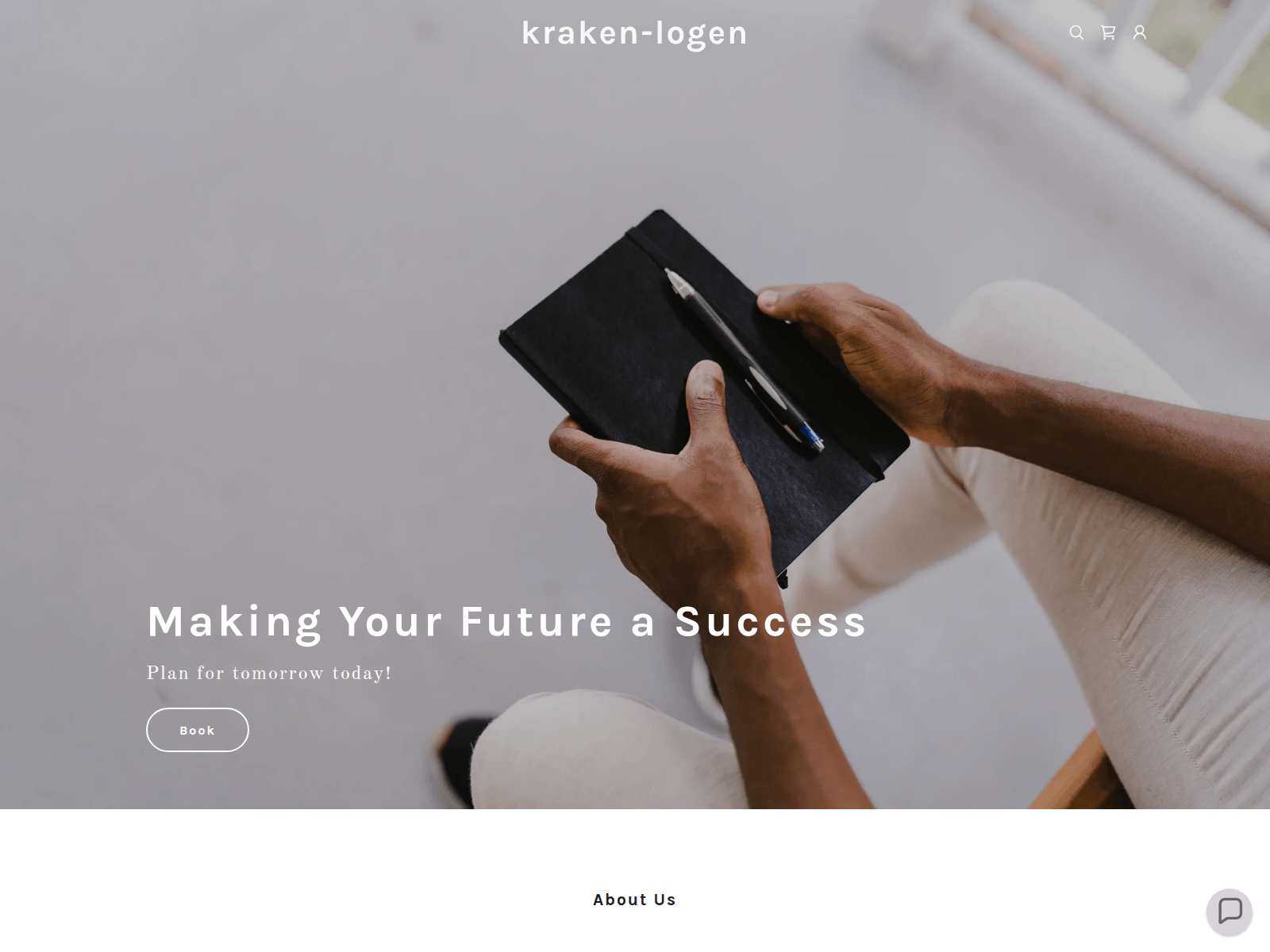 Screenshot of kraken-logen.godaddysites.com