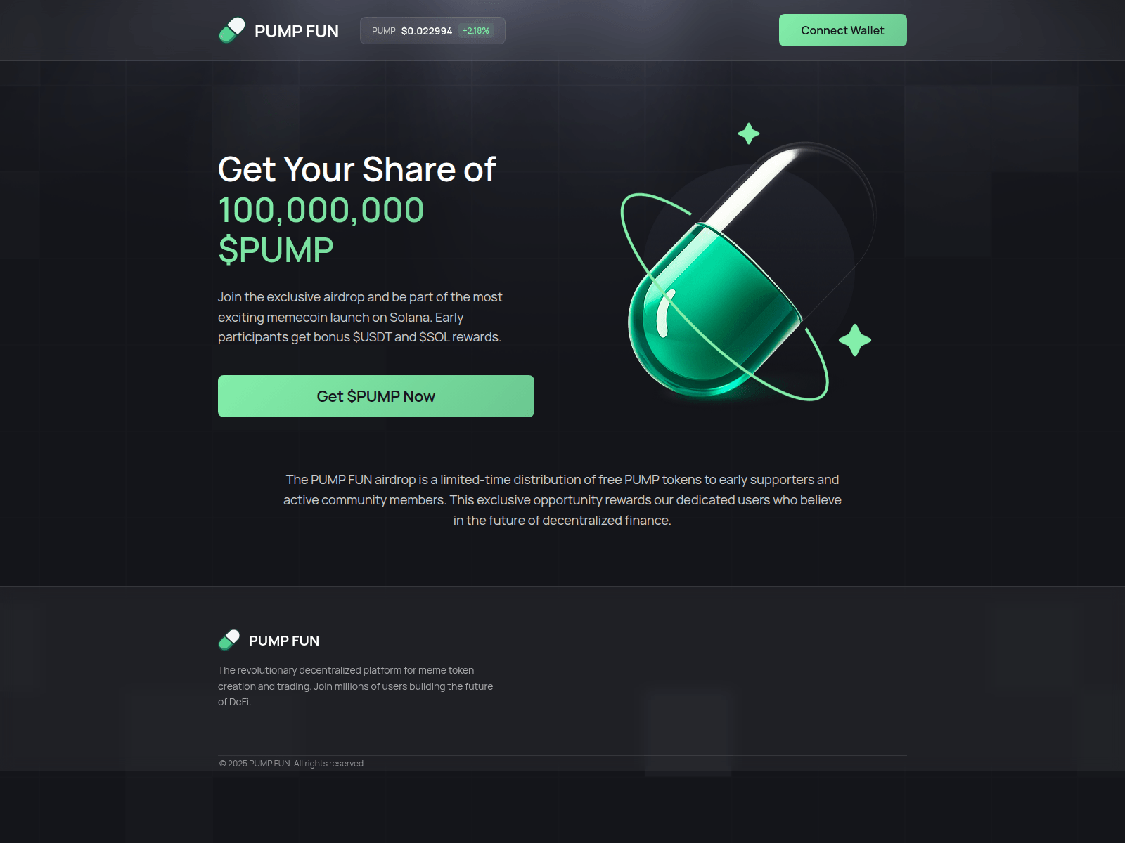 Screenshot of pumpfun-promotion.com