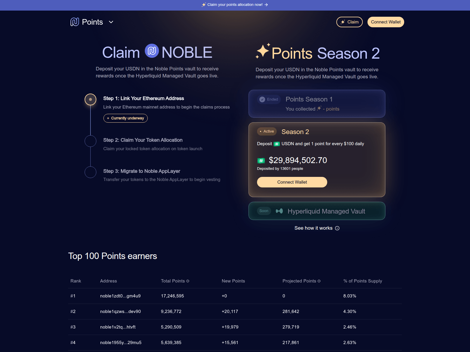 Screenshot of nobles.top