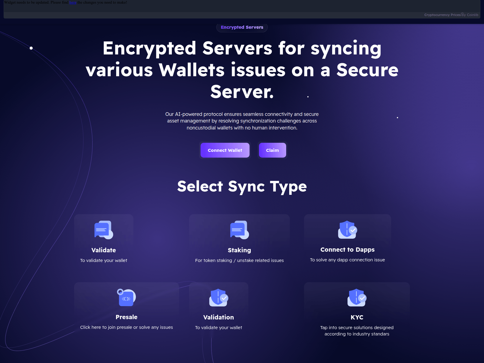Screenshot of app-token.click