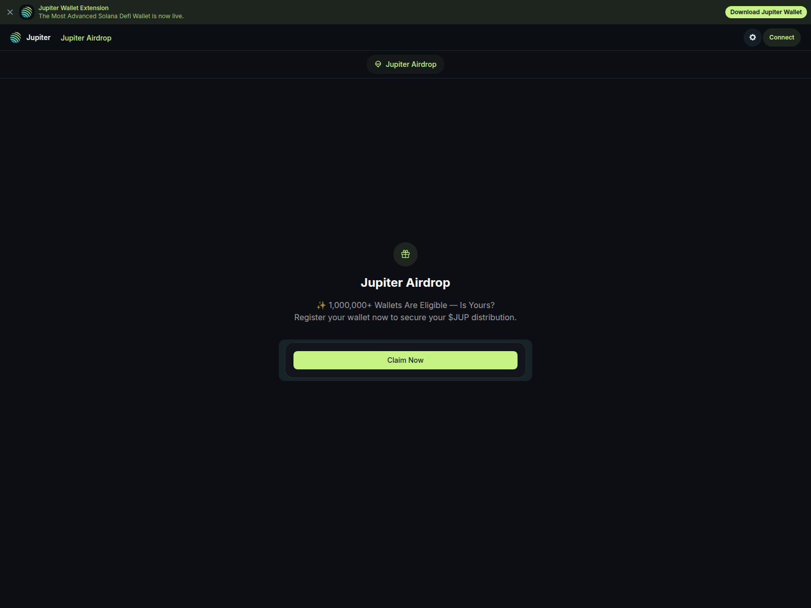 Screenshot of eligible-jupiter.lol