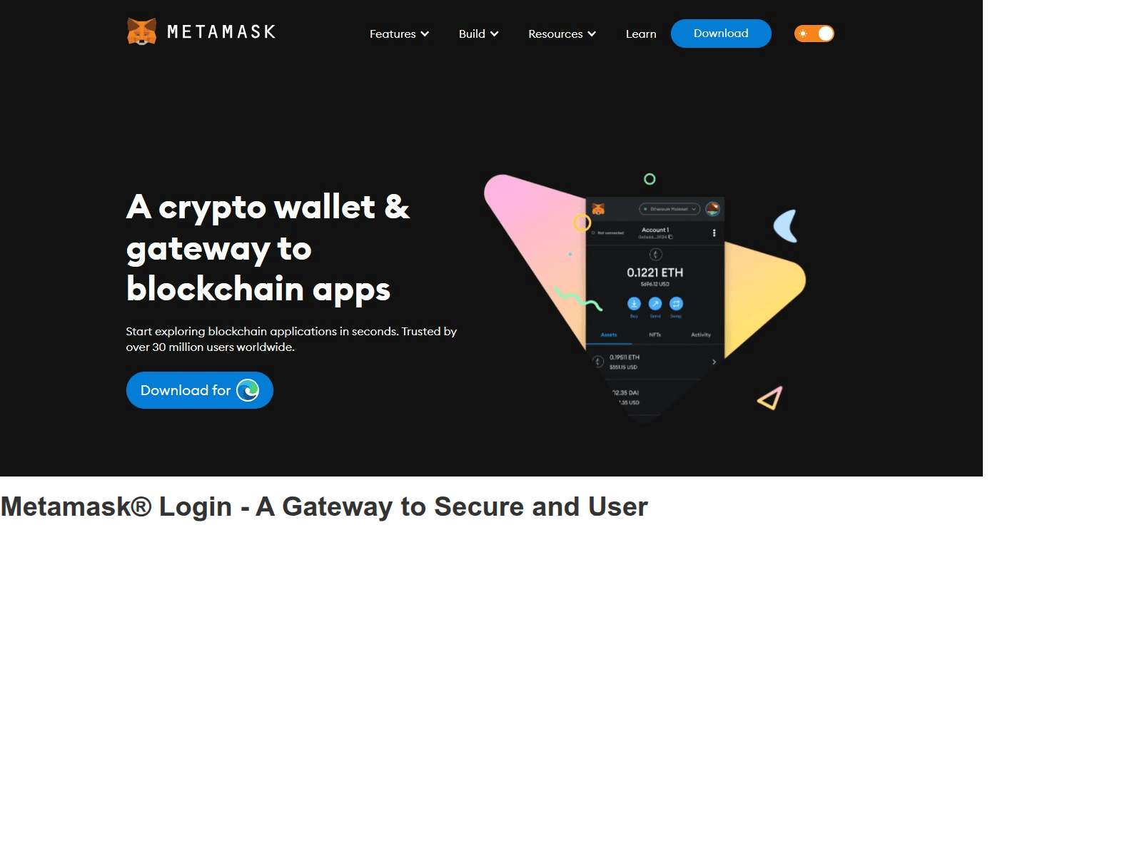 Screenshot of mertamasjkogin.webflow.io