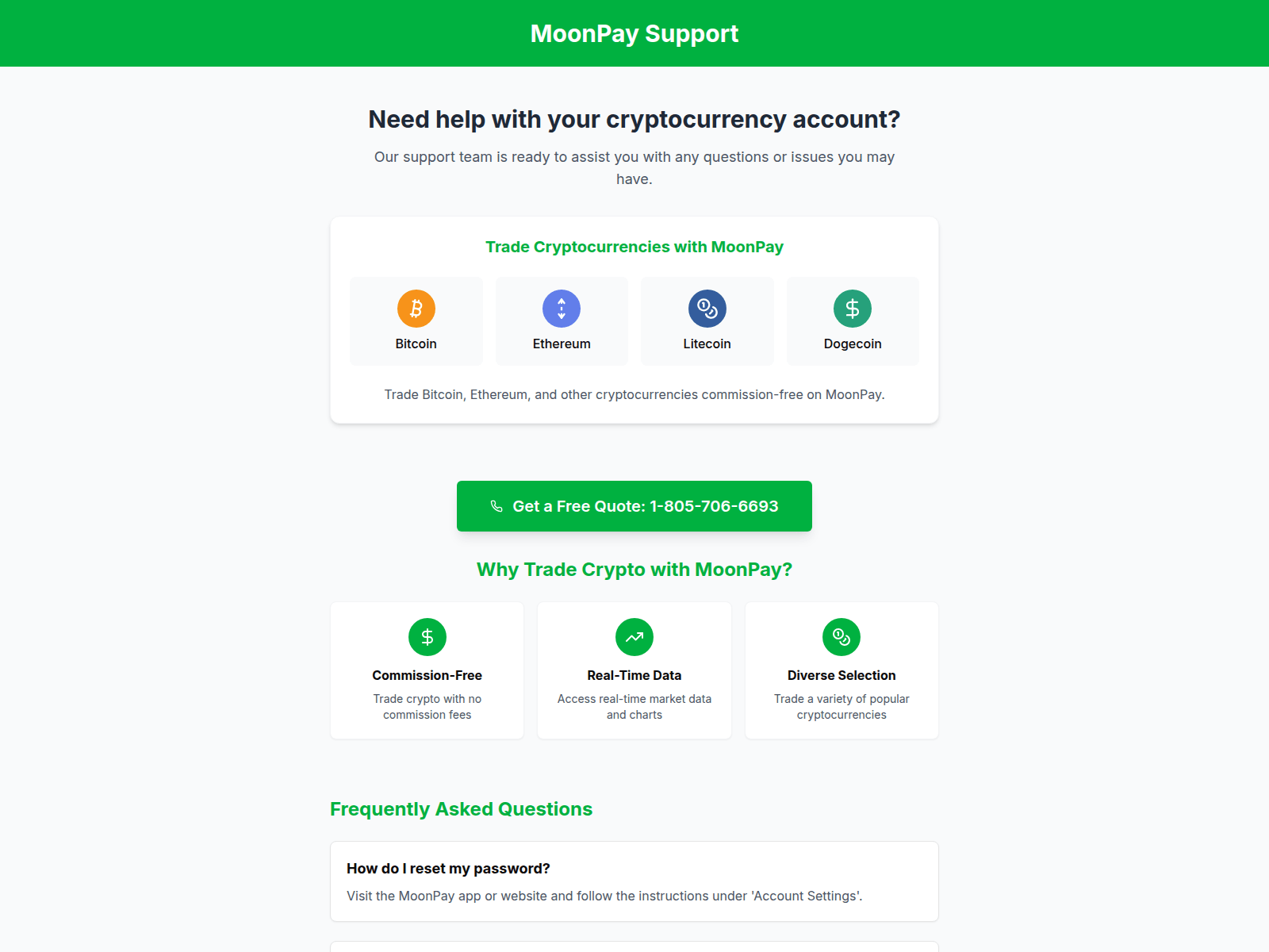 Screenshot of moonpaysupport.vercel.app
