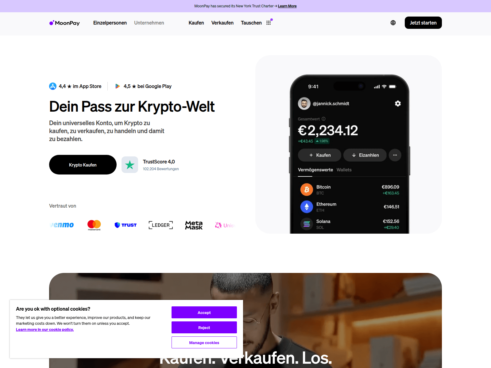 Screenshot of moonpay.cc