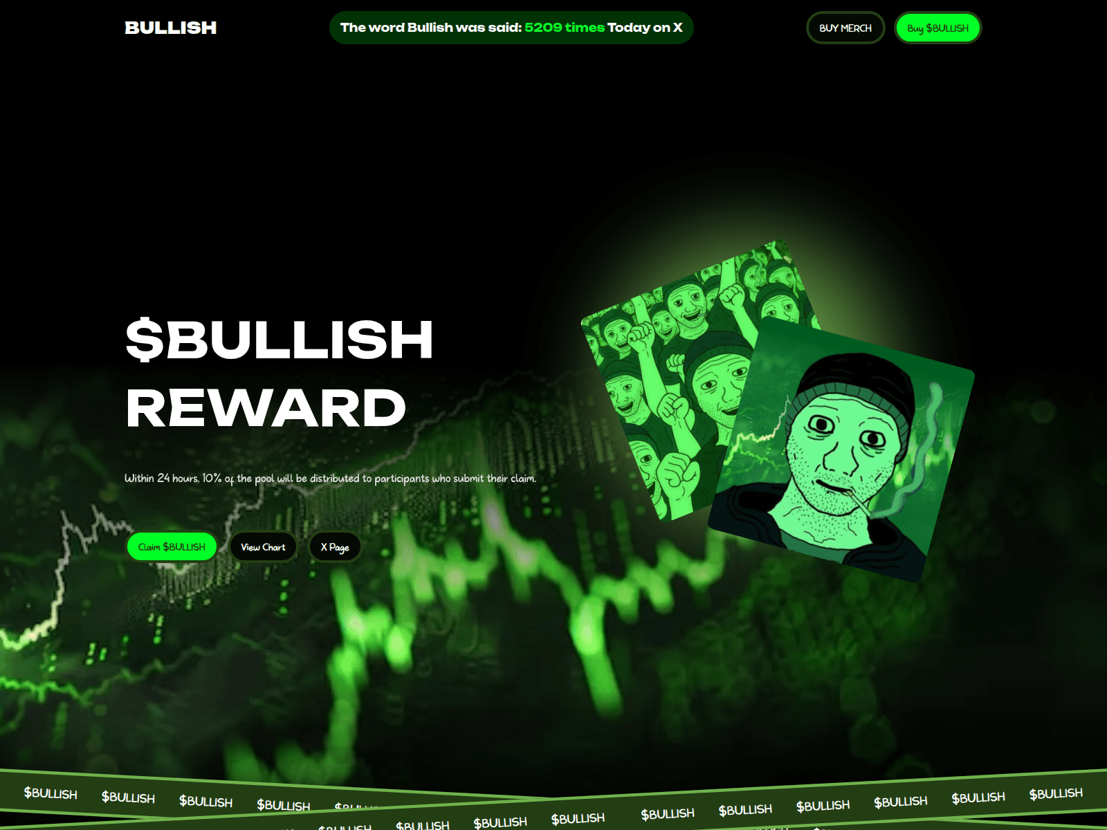 Screenshot of join-bullish.com
