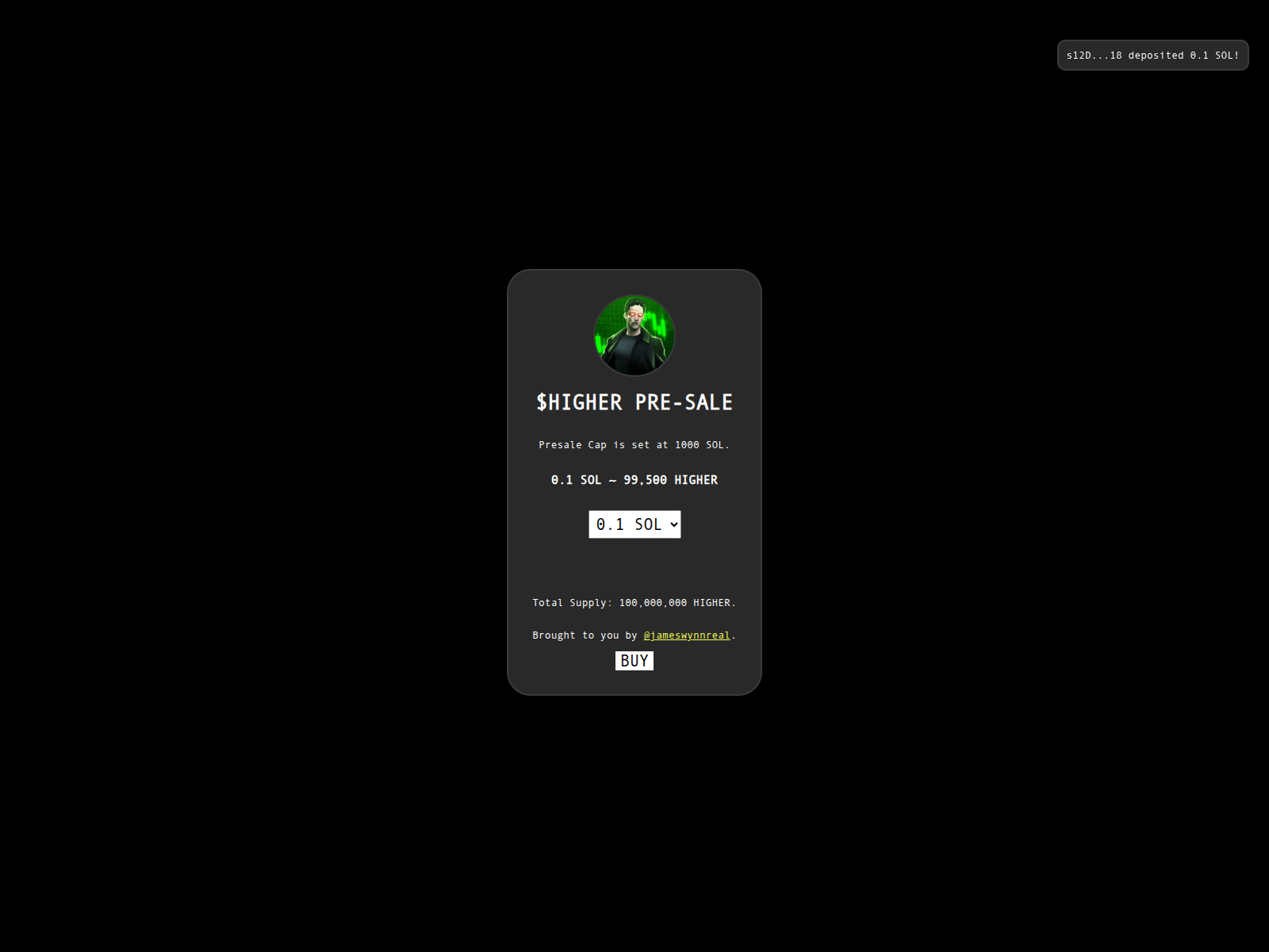 Screenshot of jameswynnr-higher.xyz