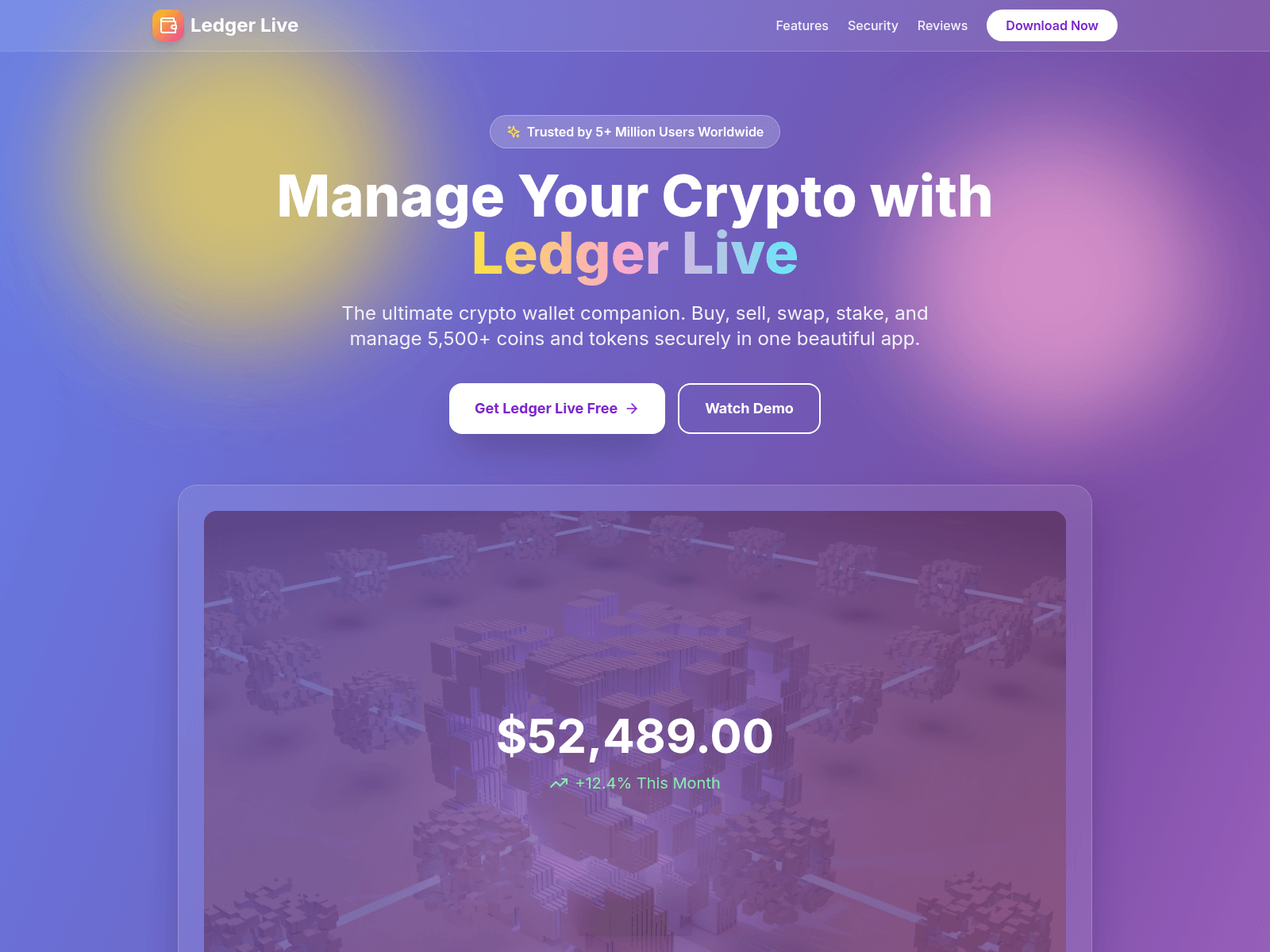 Screenshot of startsledgeer.created.app