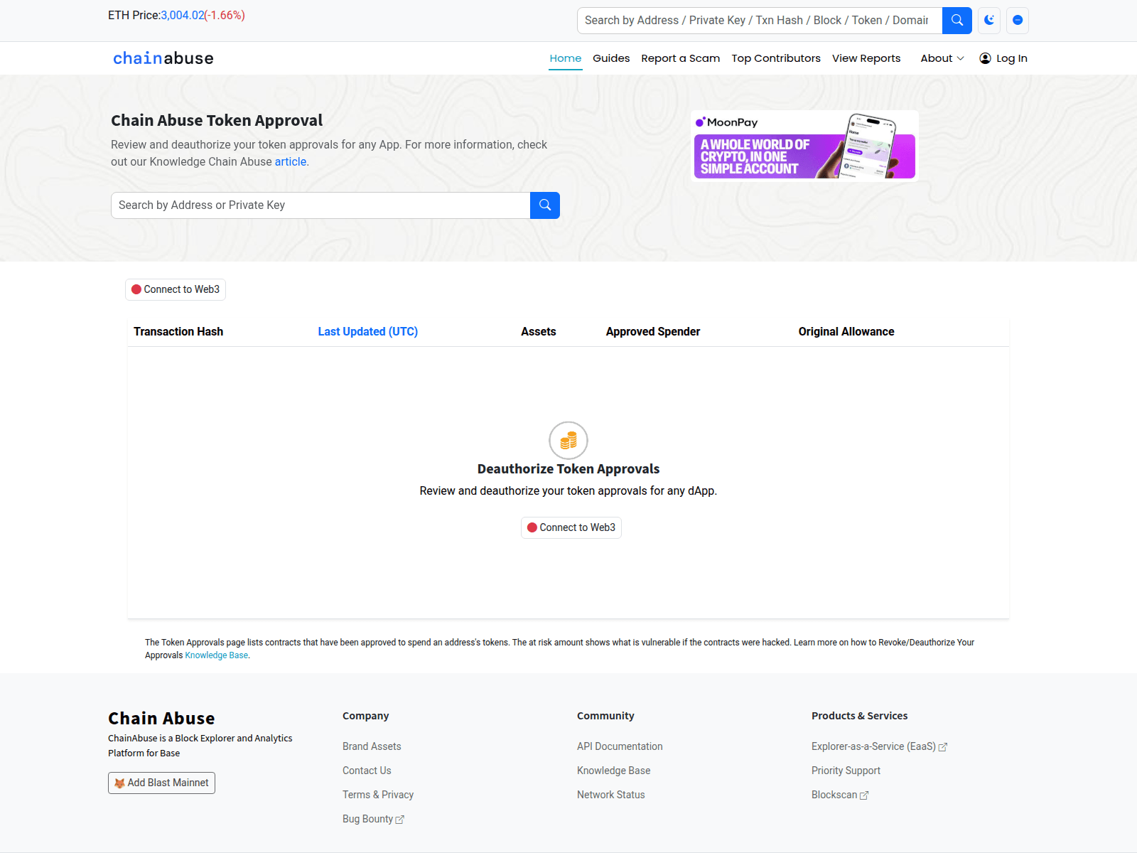 Screenshot of revokechainabuse.com