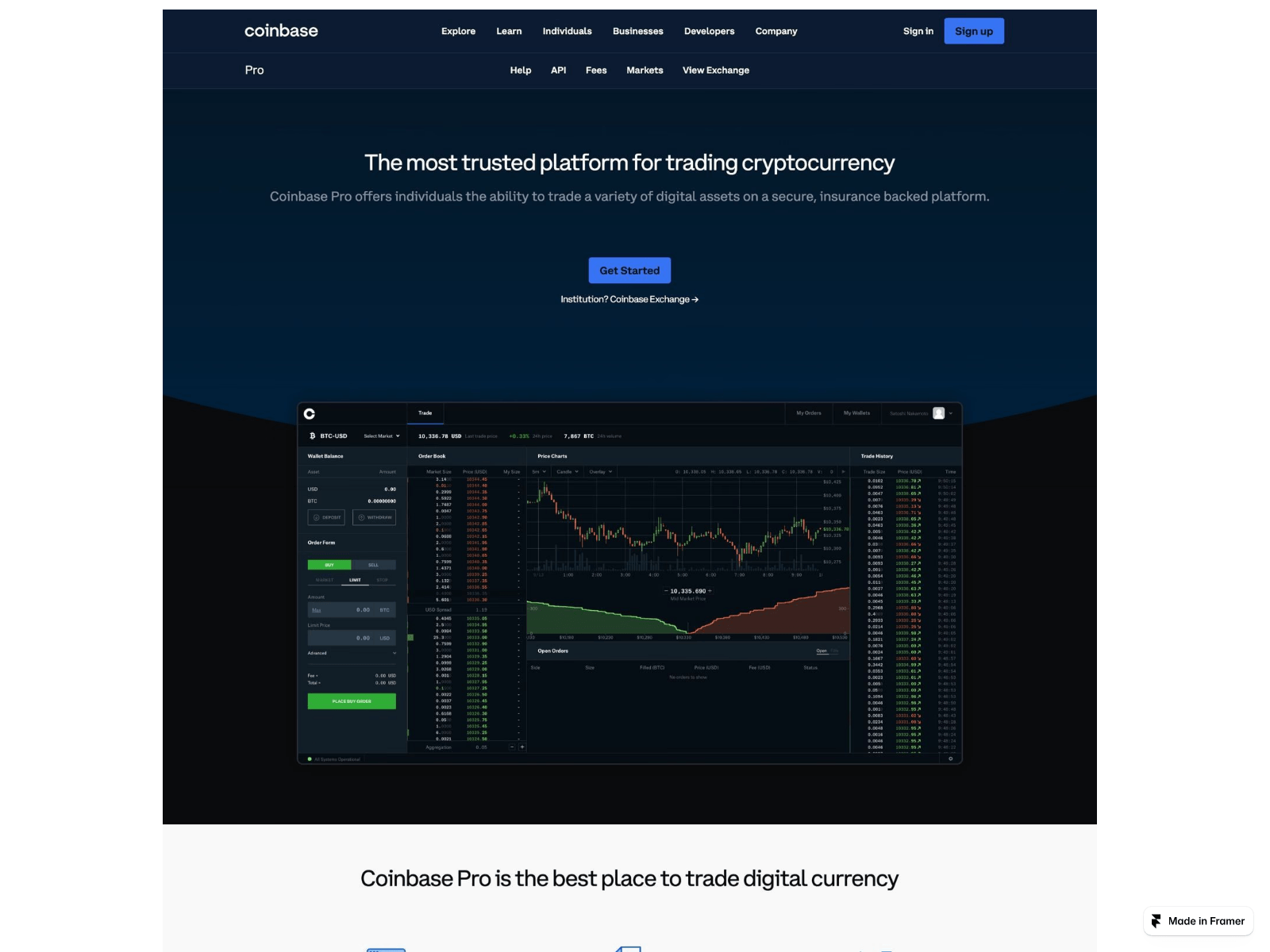 Screenshot of help-coin-pro.framer.website