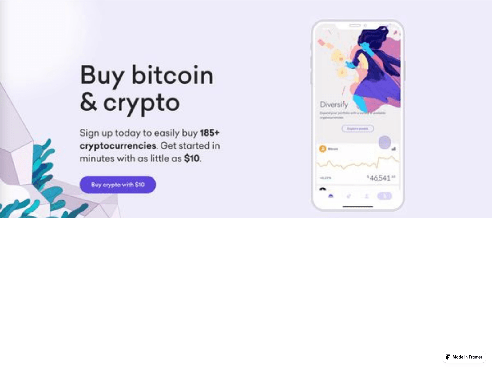 Screenshot of portfolio-kraken-web.framer.ai