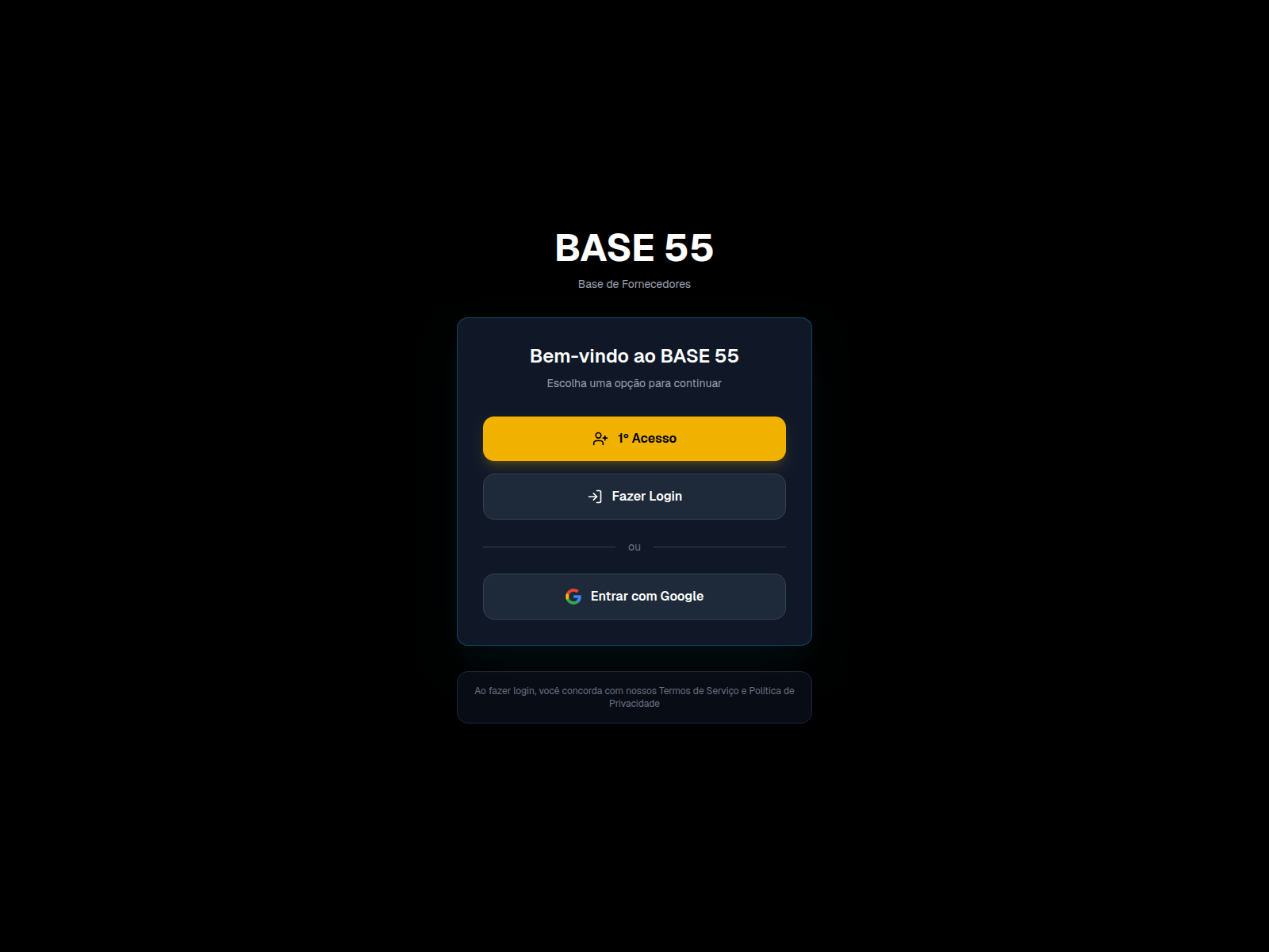 Screenshot of base55.app