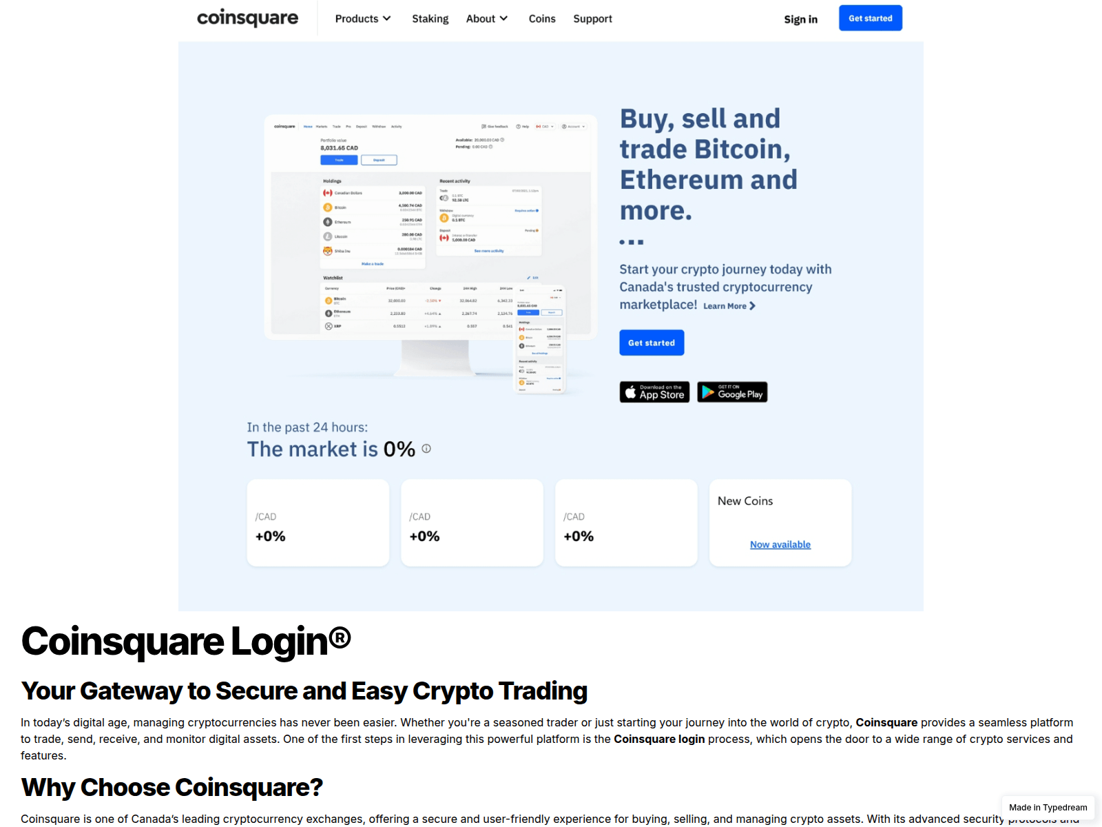 Screenshot of secure-sqare-authh.typedream.app