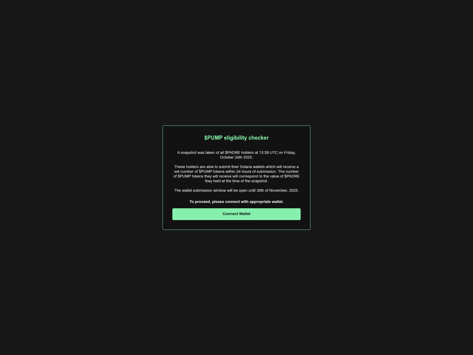 Screenshot of migrate.padre.company