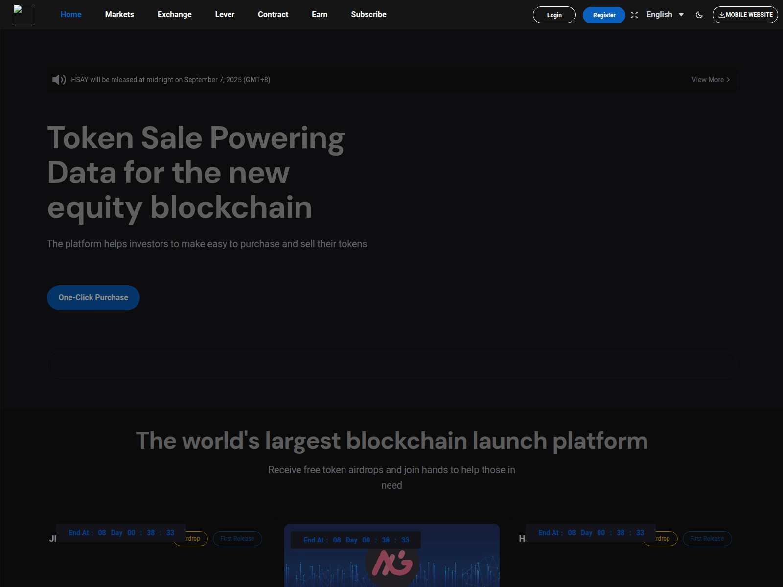 Screenshot of orbitchain.top