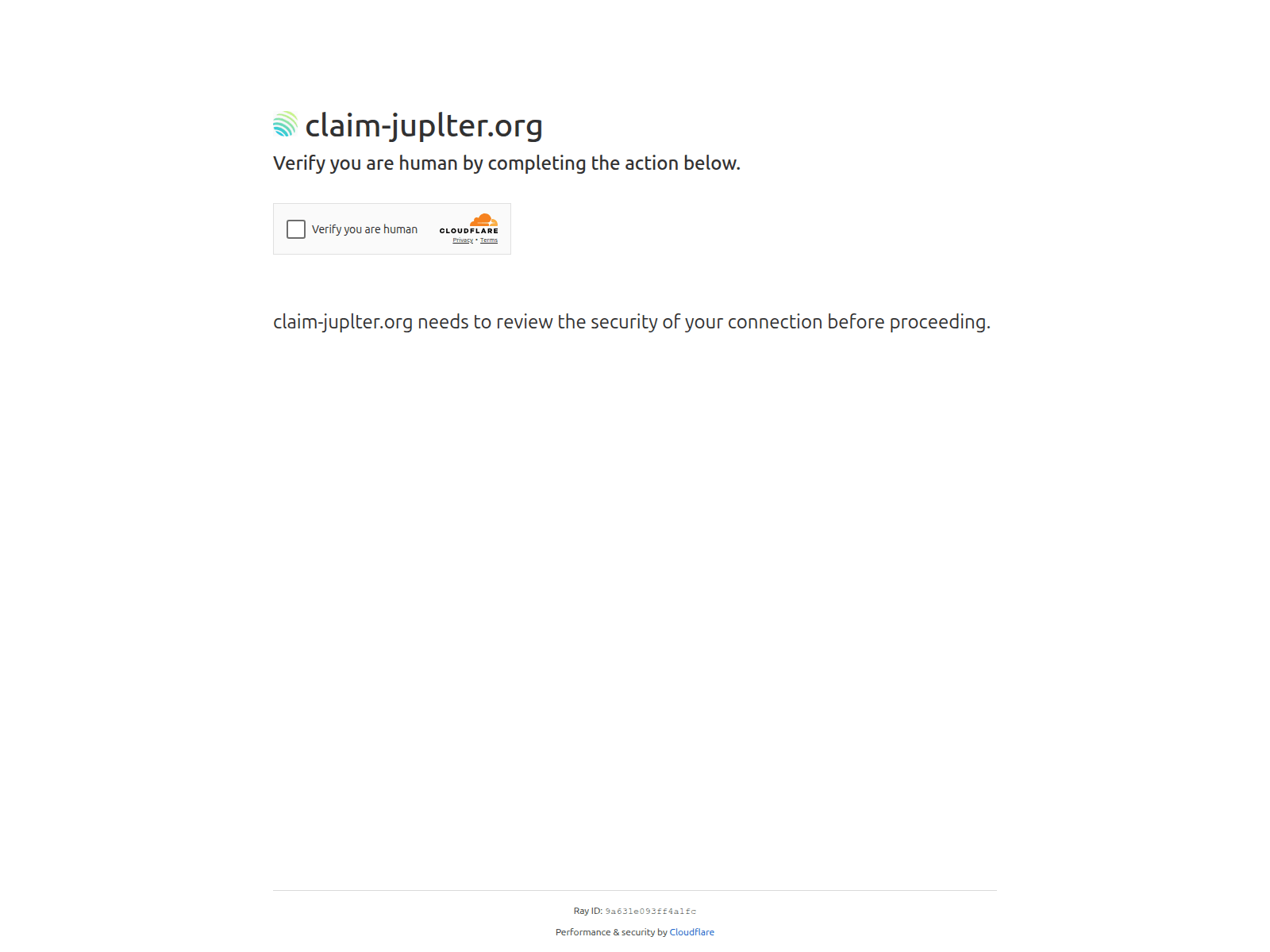Screenshot of claim-juplter.org
