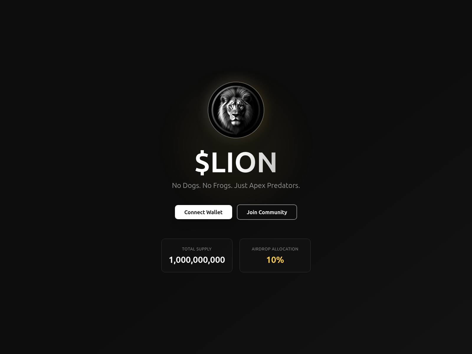 Screenshot of itthelion.xyz
