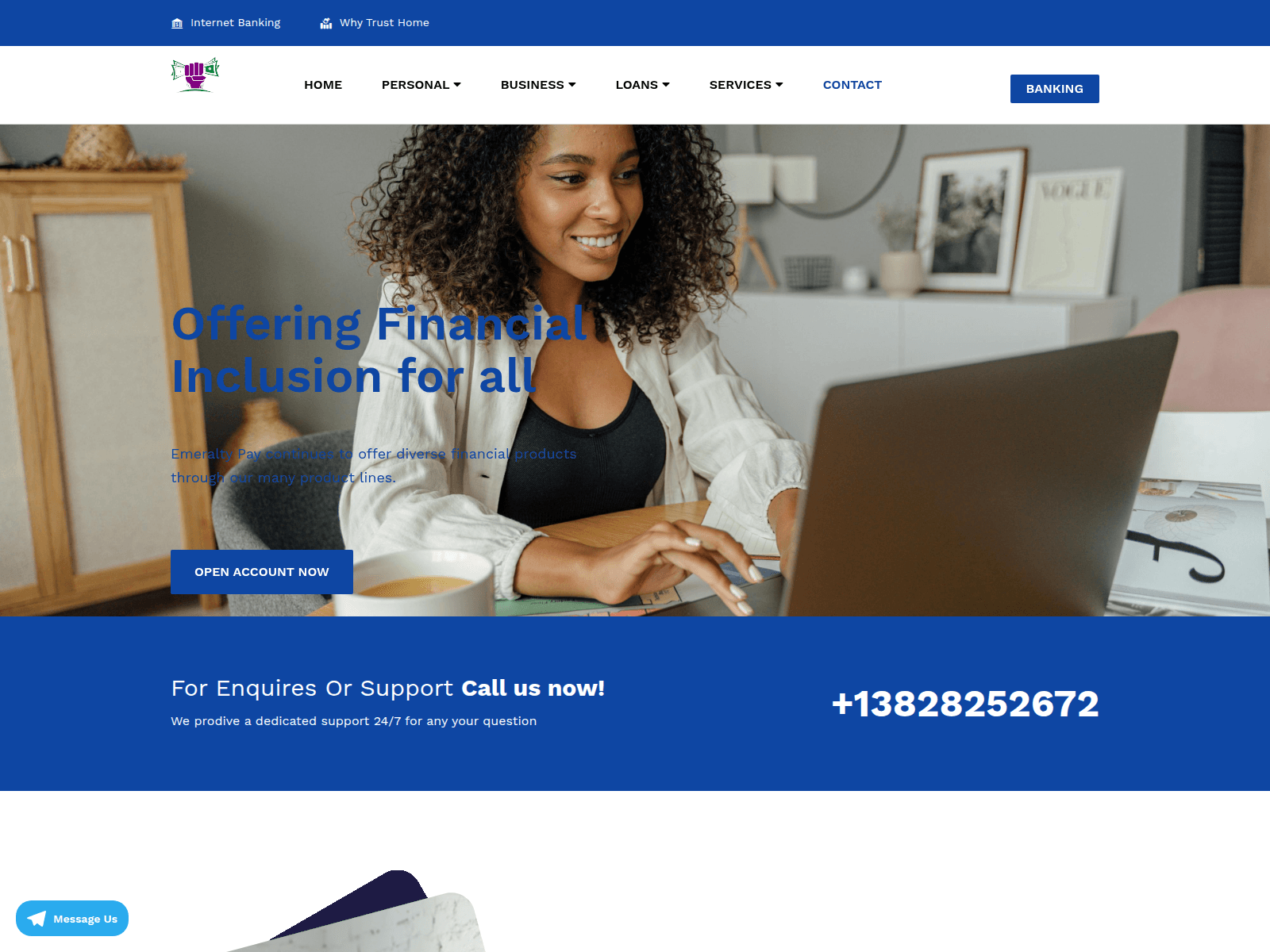 Screenshot of emeraltypay.net