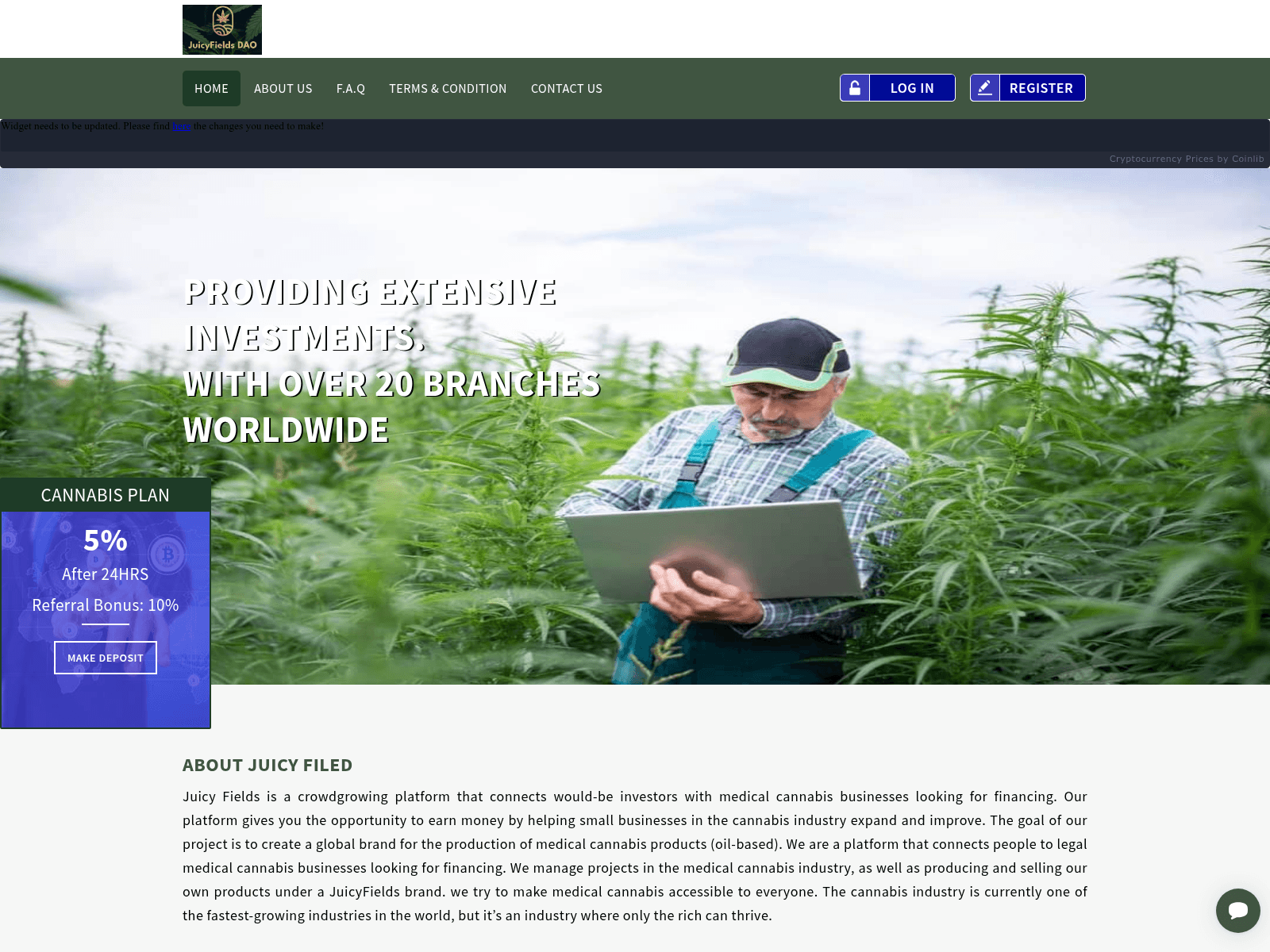 Screenshot of juicyfields-investment.ltd