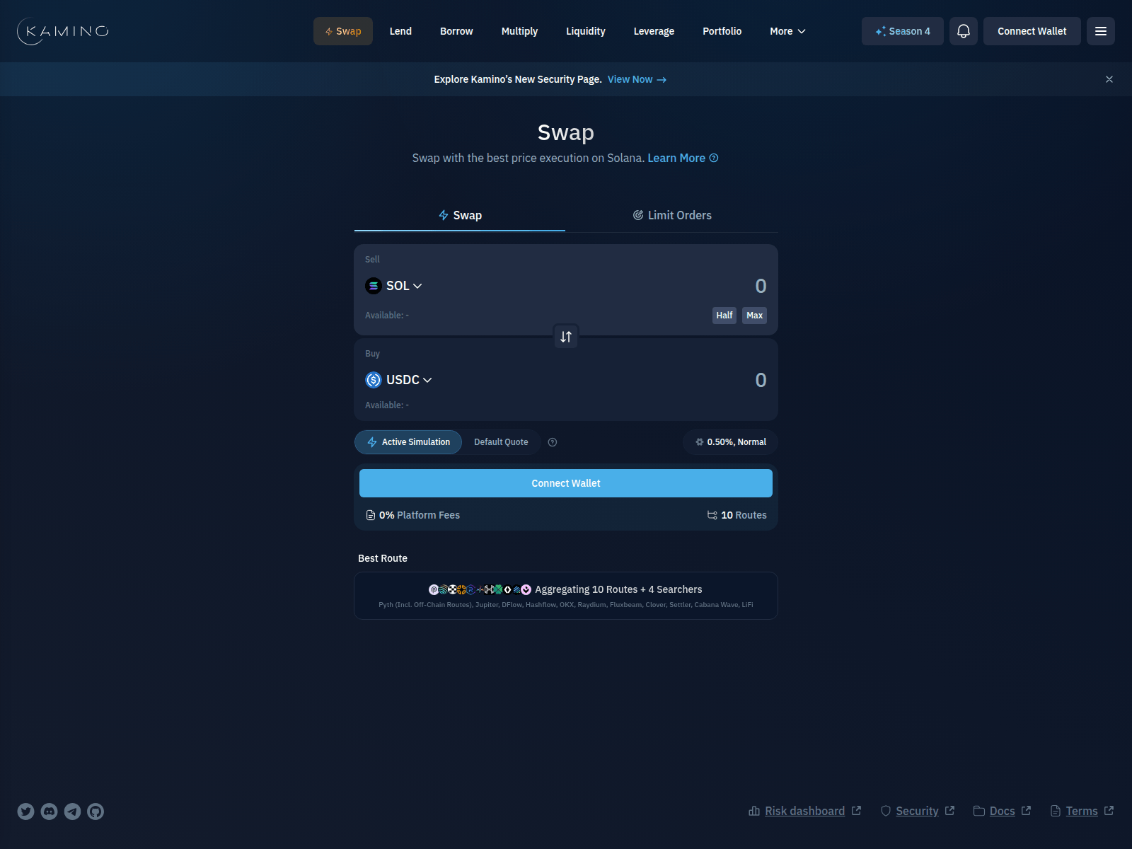 Screenshot of kamino-market.com