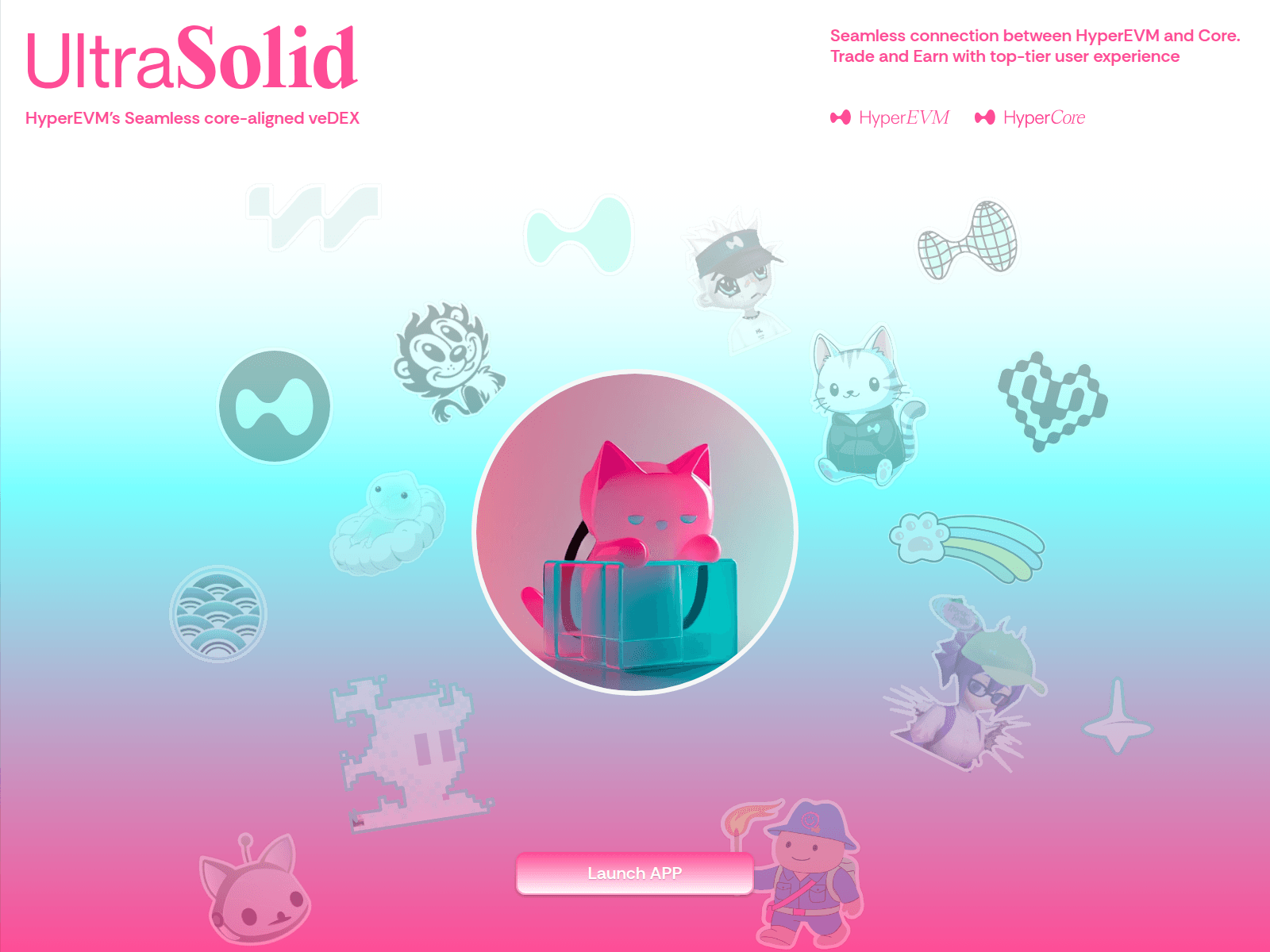Screenshot of ultrasolid.exchange