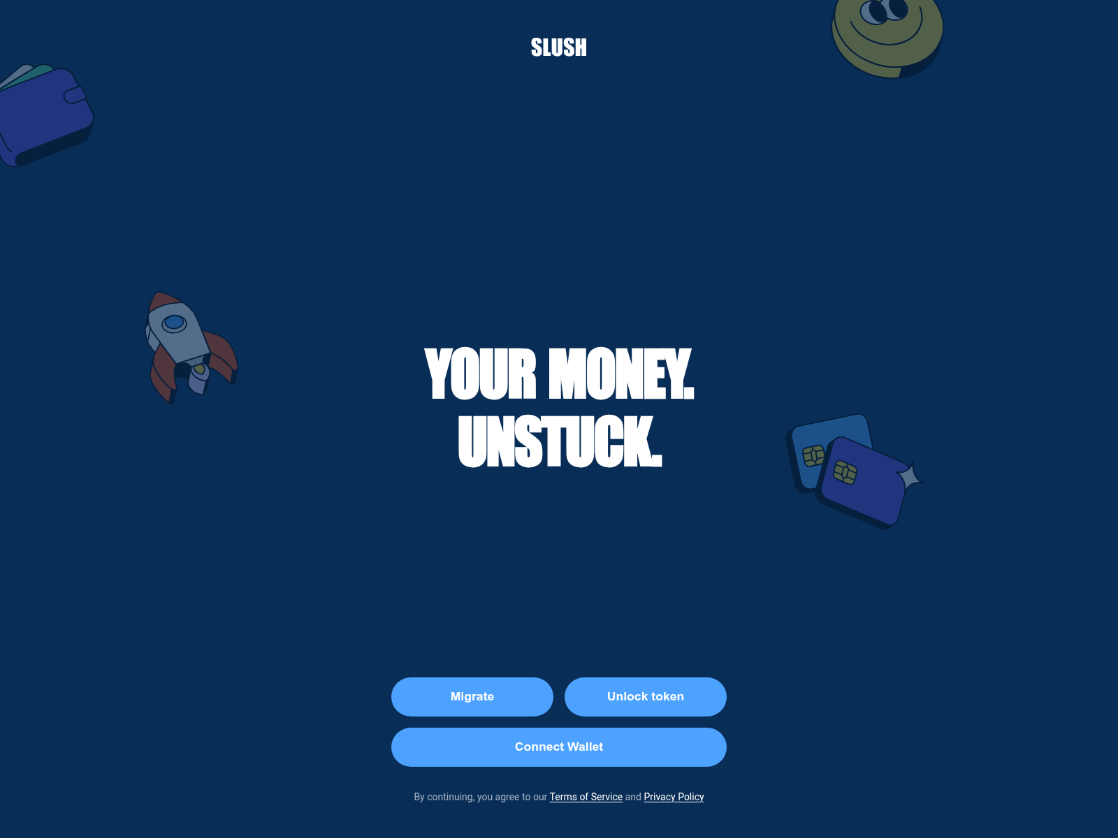 Screenshot of slushupdate.pages.dev